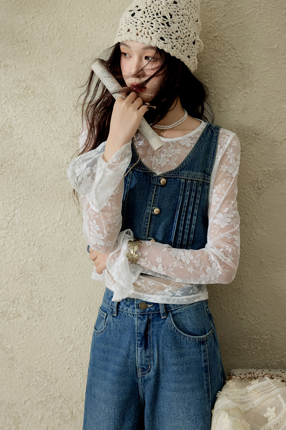 Vest and Jeans for Women Sold separately