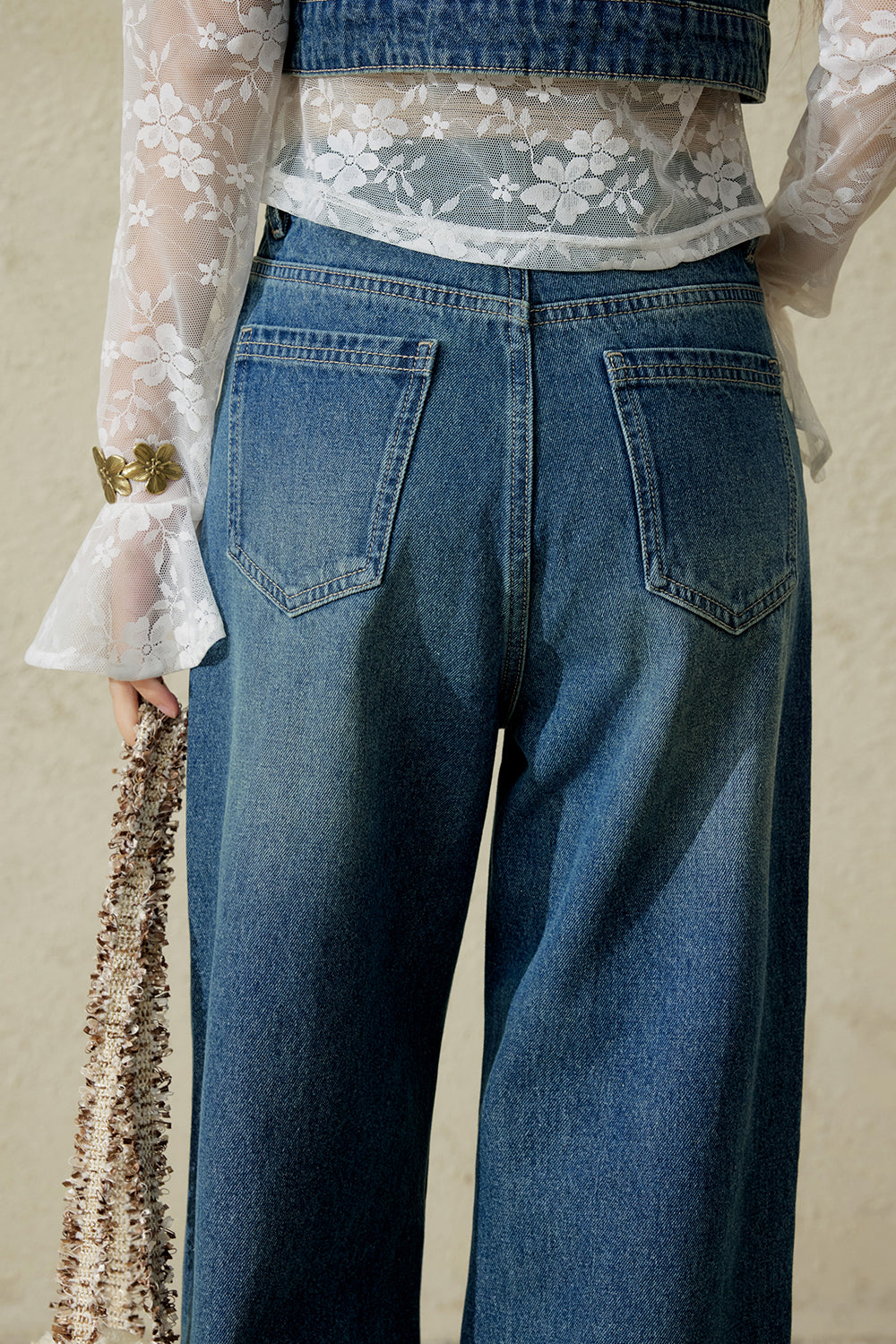 Vest and Jeans for Women Sold separately