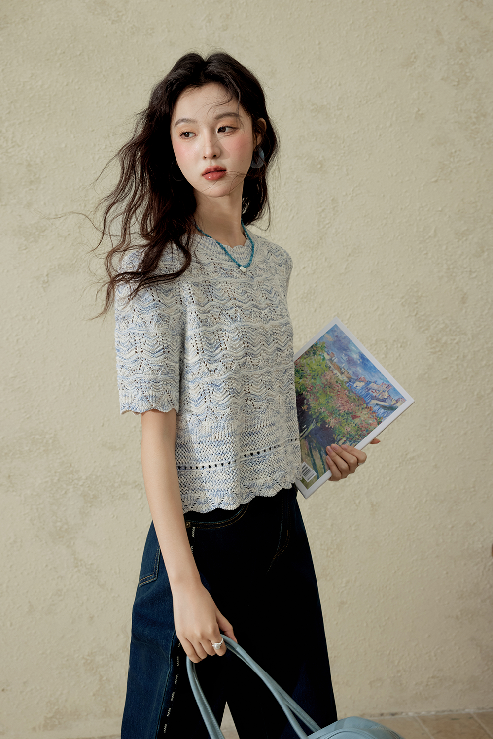 Áo thun dệt kim cho nữ