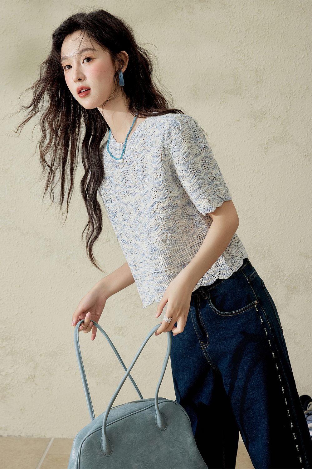 Áo thun dệt kim cho nữ