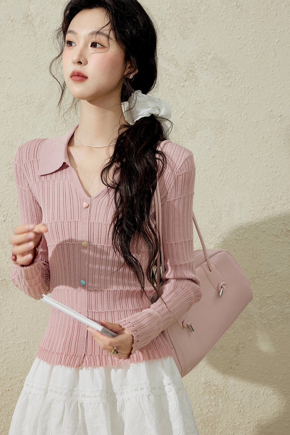 여성용 니트 셔츠