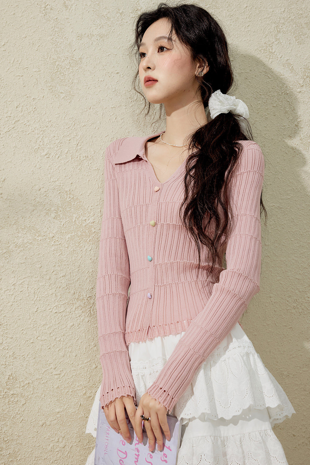 여성용 니트 셔츠