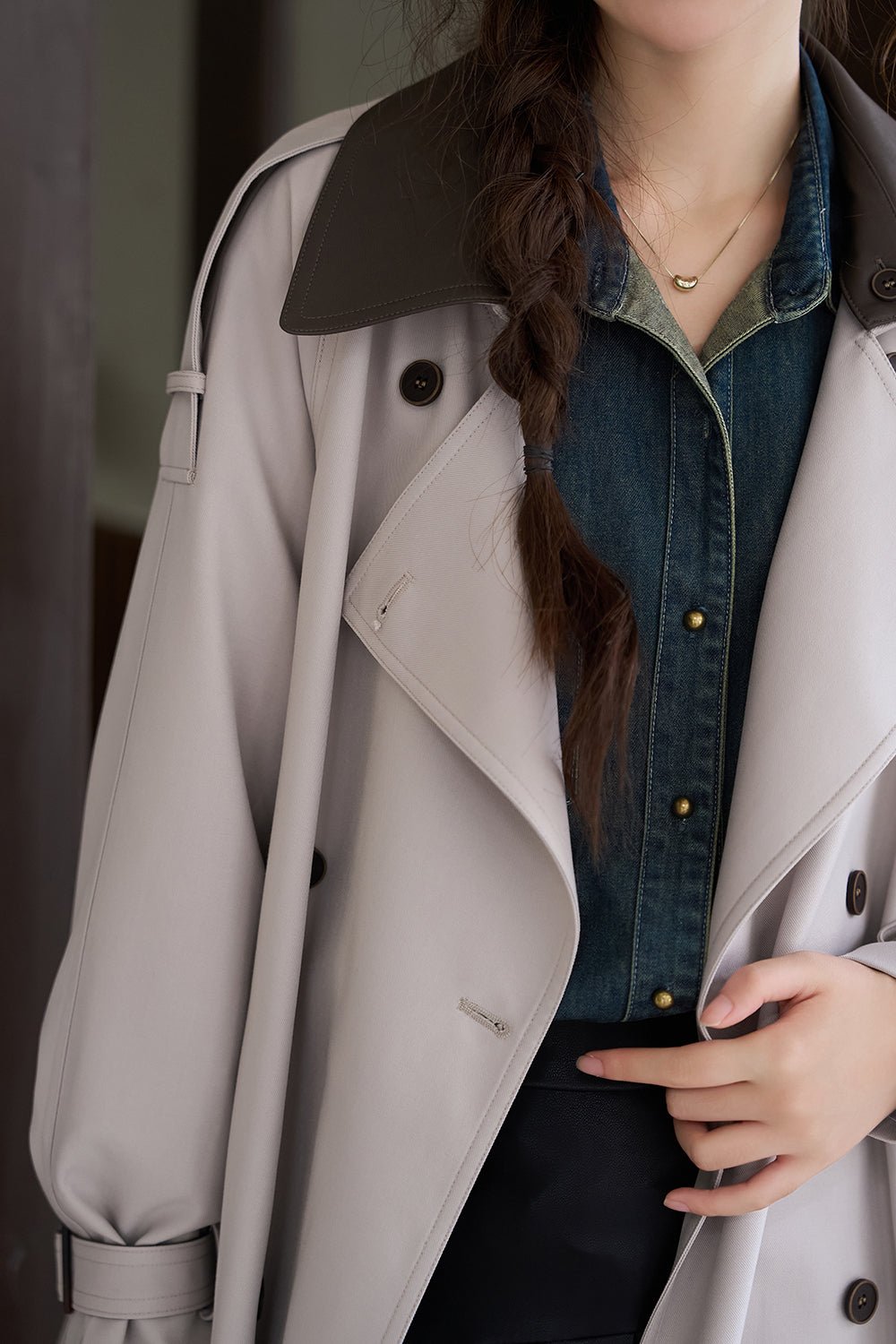 Áo khoác Trench dành cho nữ