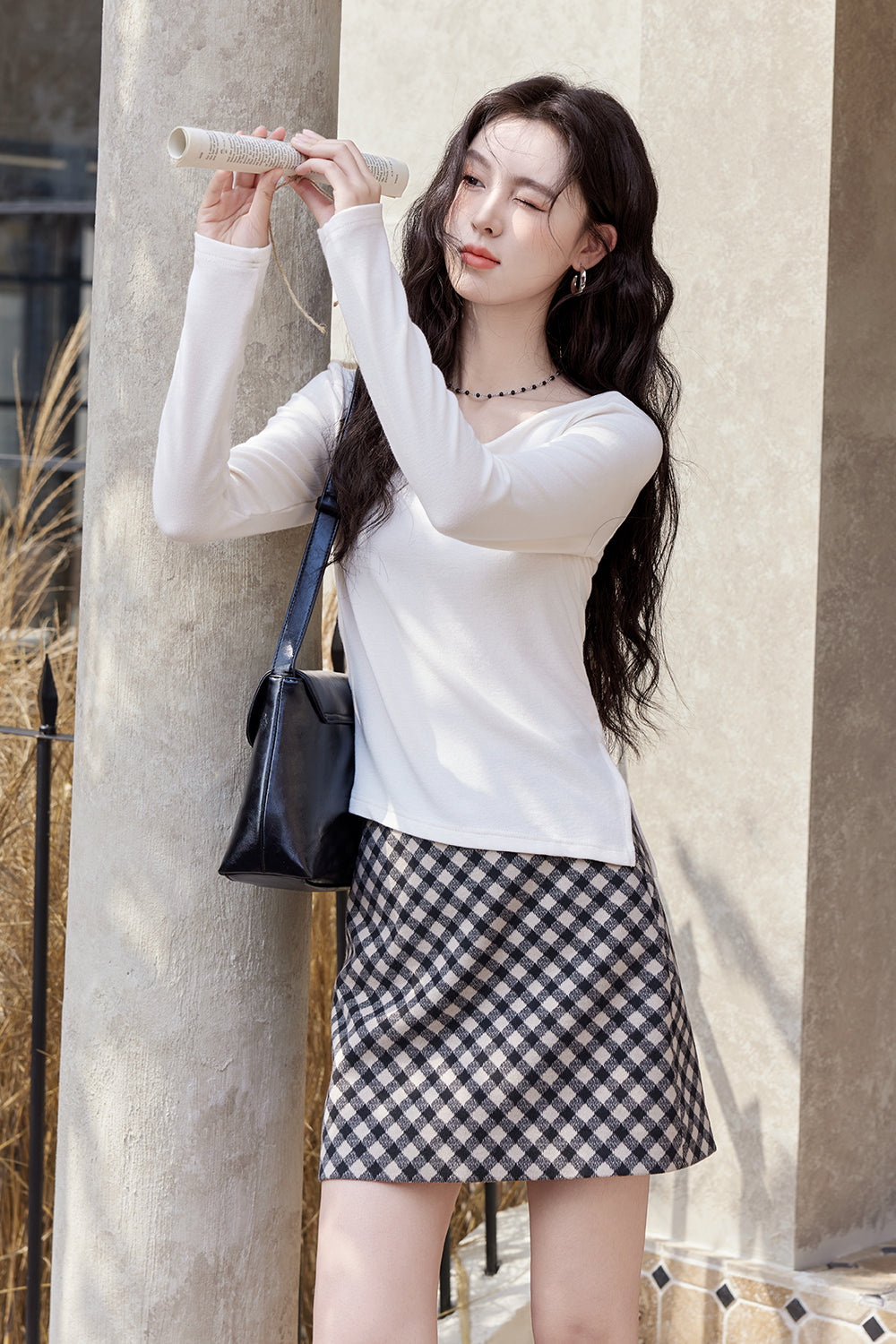 เสื้อยืดแขนยาวสำหรับผู้หญิง