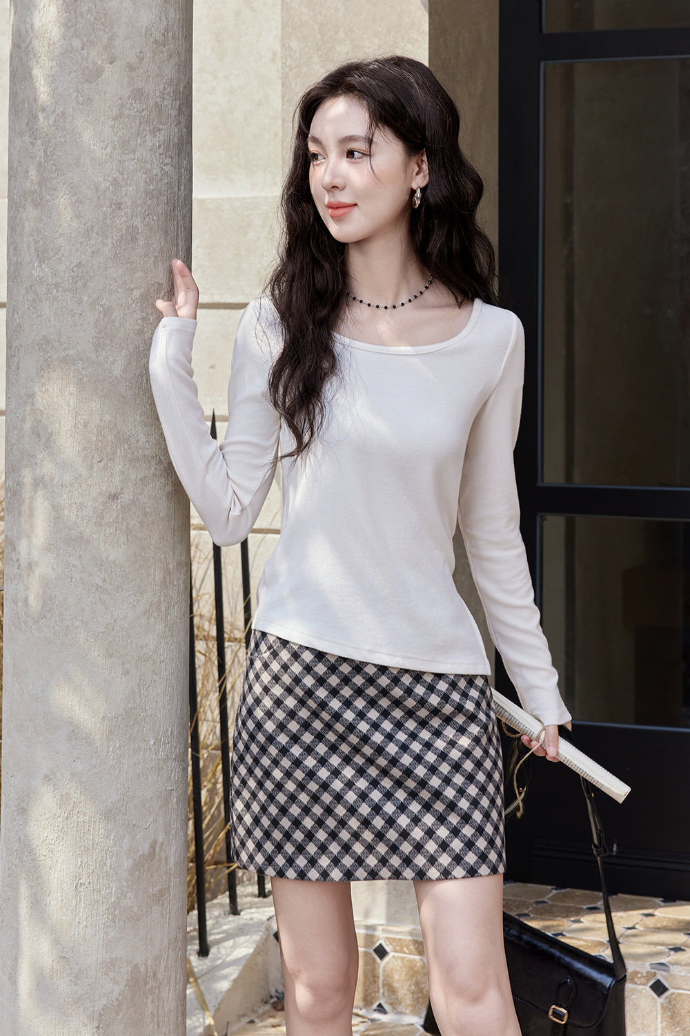 เสื้อยืดแขนยาวสำหรับผู้หญิง