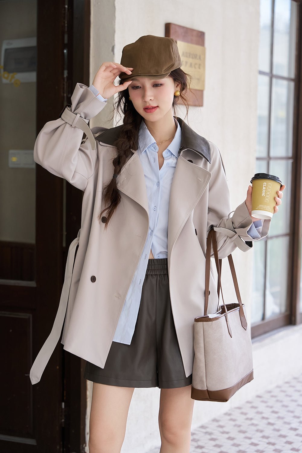 Áo khoác Trench dành cho nữ
