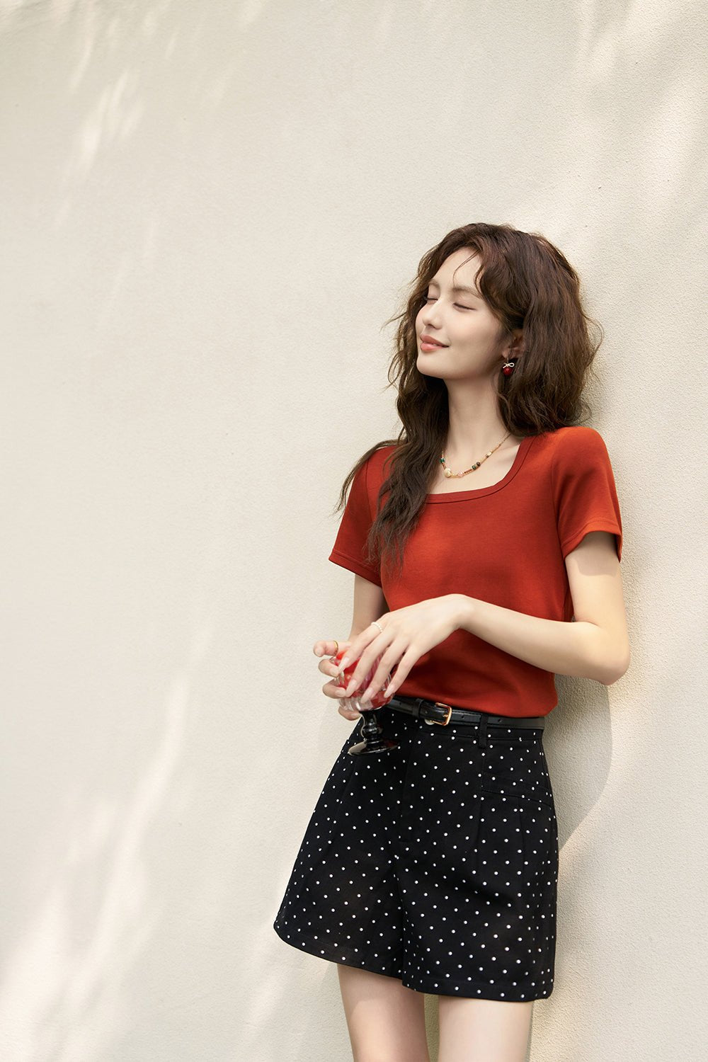 T-shirt ramping untuk wanita