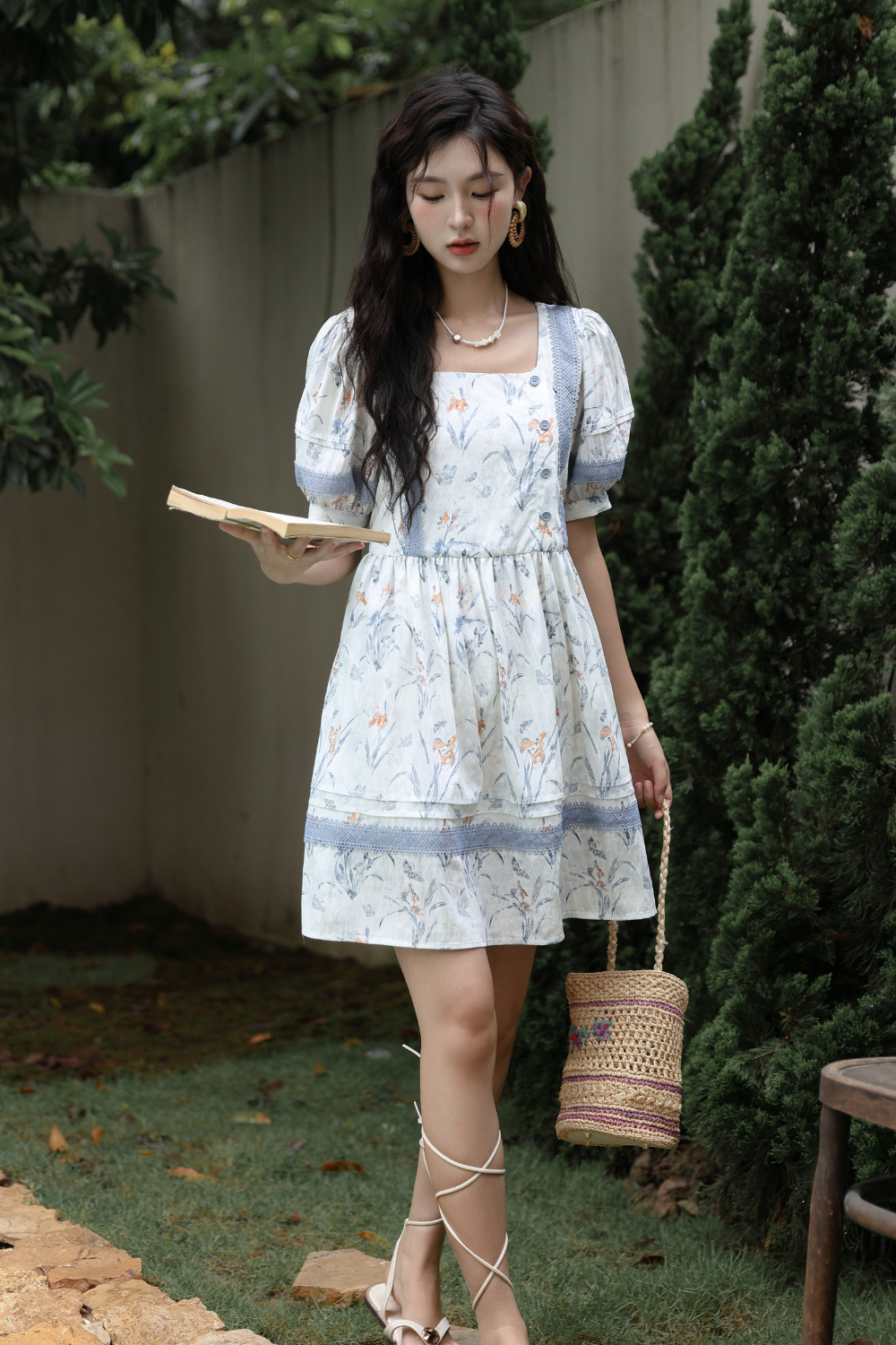 Women's Blue Mini Dress