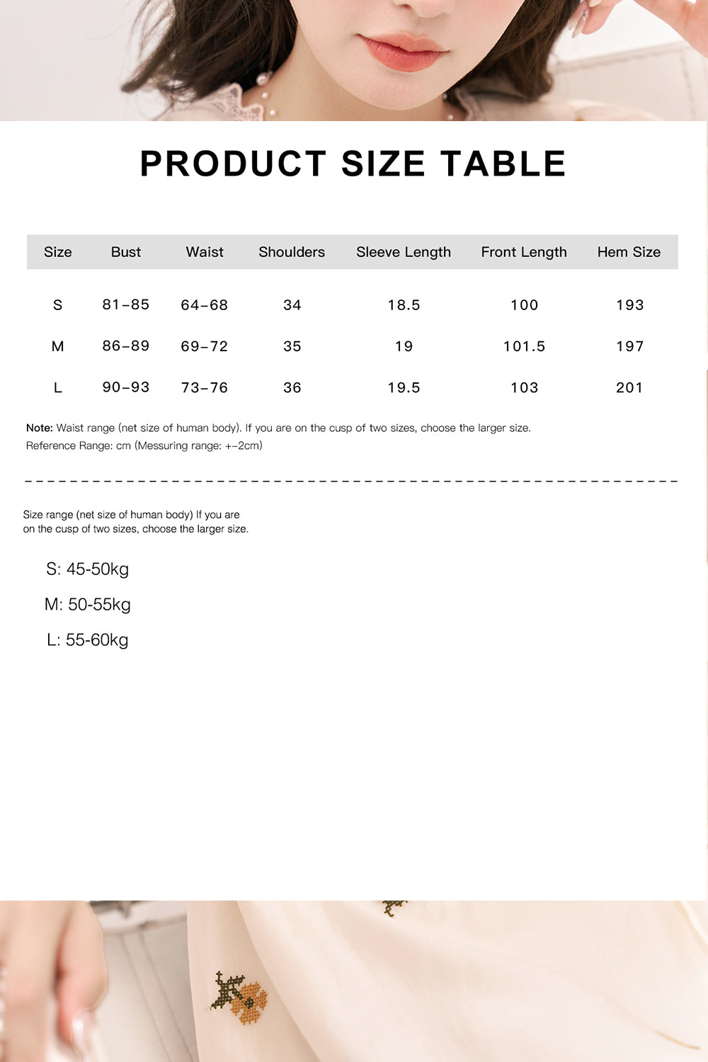 Gaun Midi A-line untuk Wanita