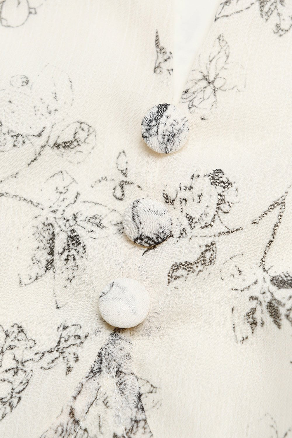 V-neck Floral Maxi Dress untuk Wanita