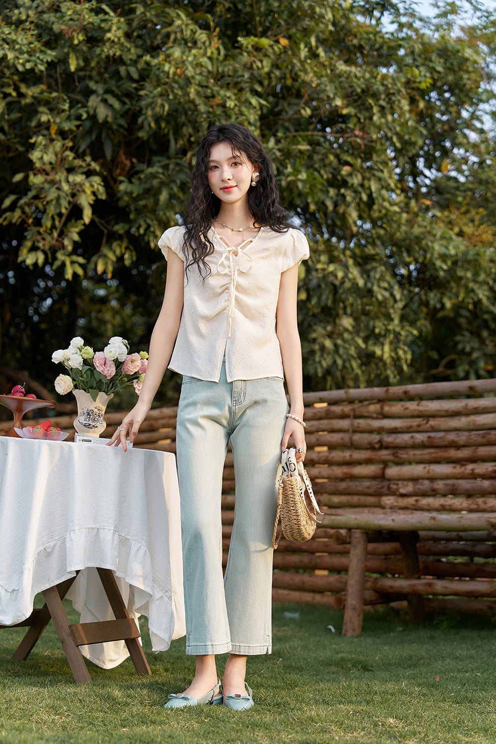 Pleated Design Blouses for Women - Mishow