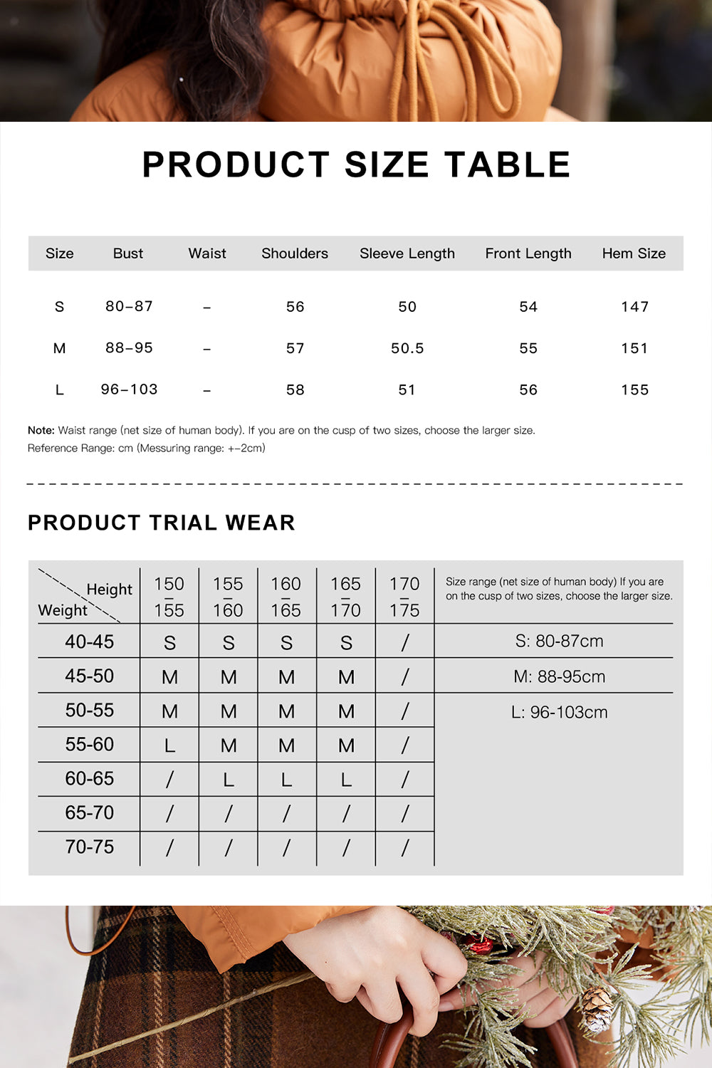 여성용 겨울 퍼퍼 재킷