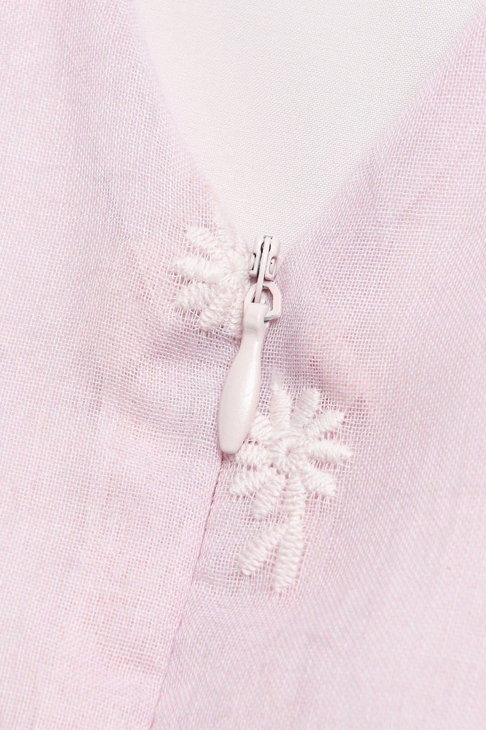 Gaun Maxi Motif Bunga A-line untuk Wanita