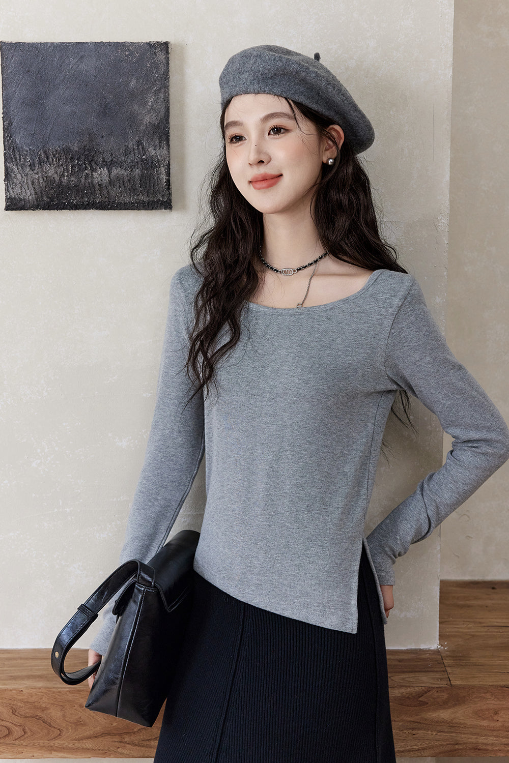 เสื้อยืดแขนยาวสำหรับผู้หญิง