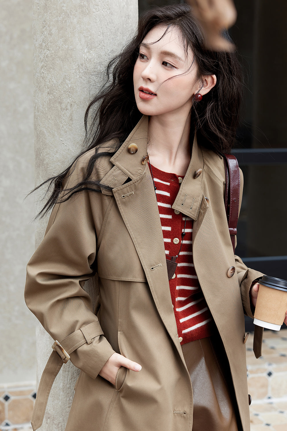Áo khoác Trench dành cho nữ