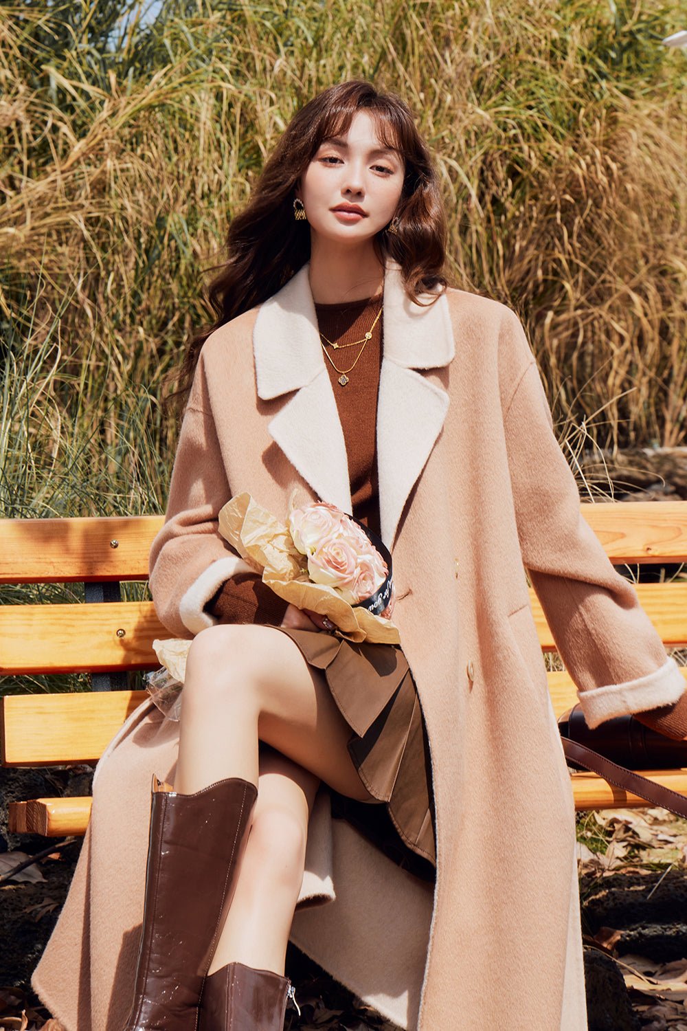 Mantel Wol untuk Wanita