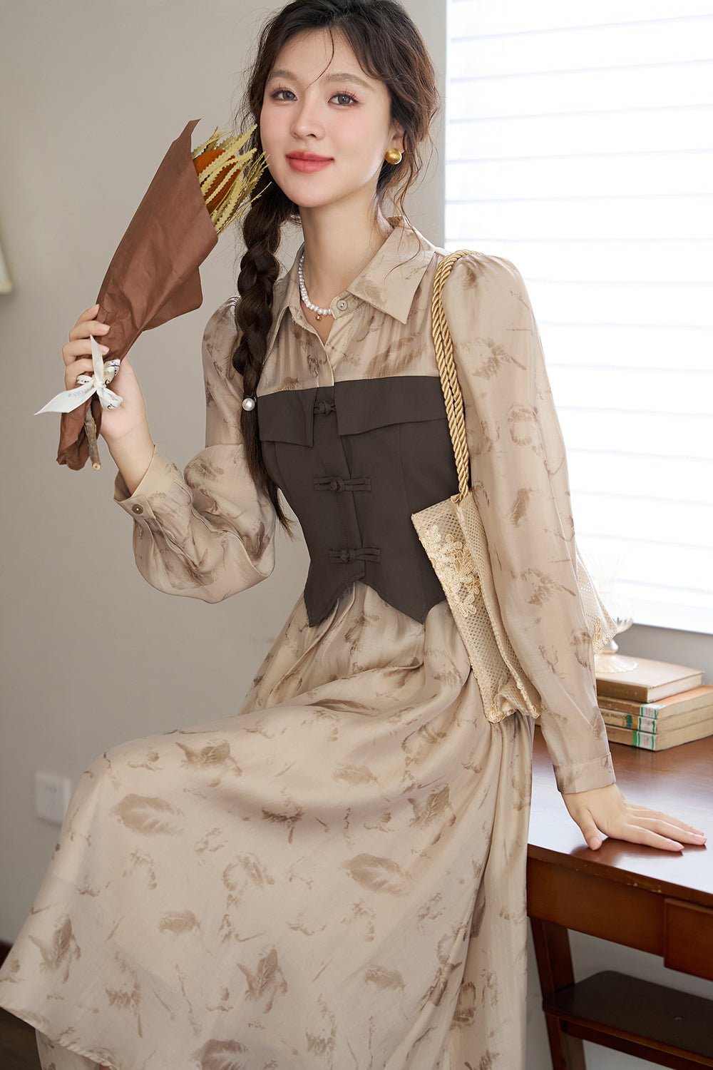 Váy Maxi Chữ A Cho Nữ