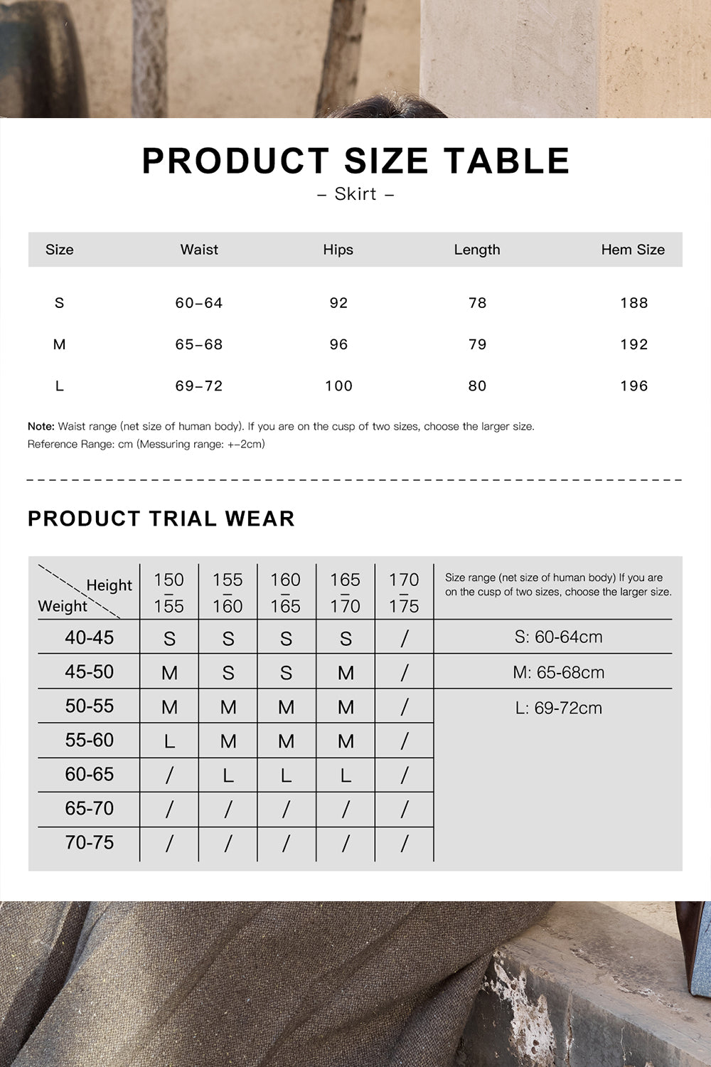 Set Rompi dan Rok Dijual Terpisah