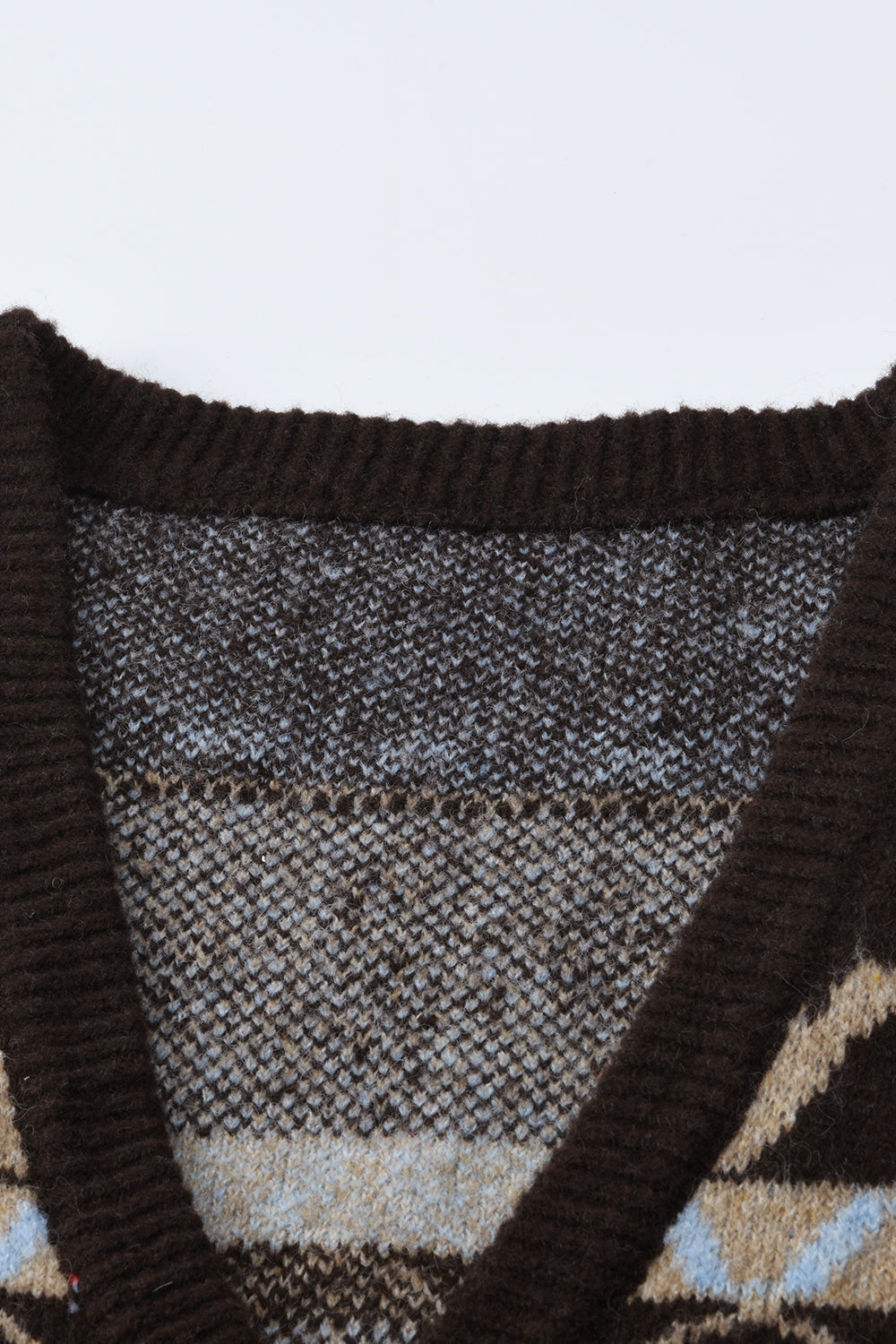 여성용 니트 조끼