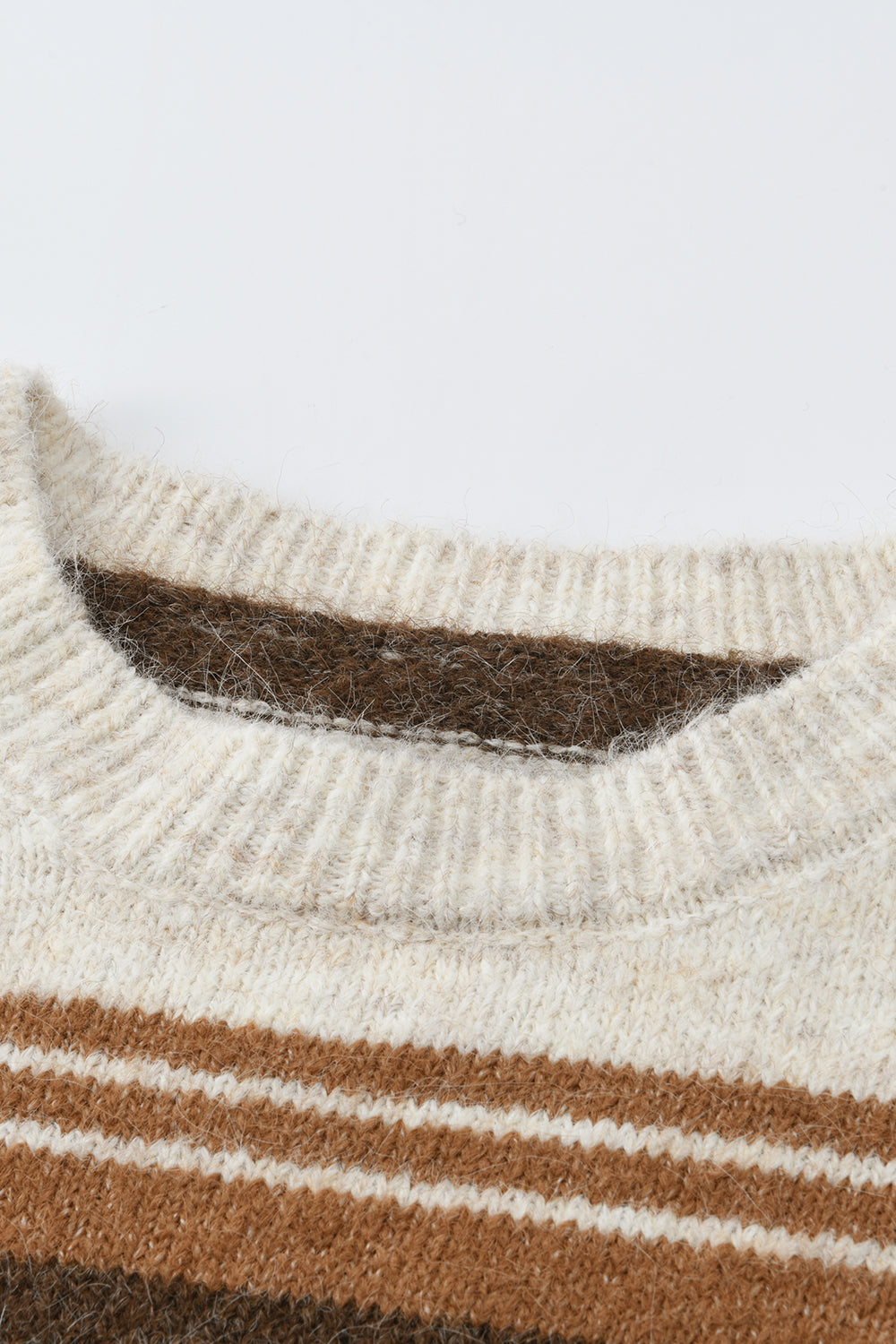 여성용 니트 셔츠 + 숄