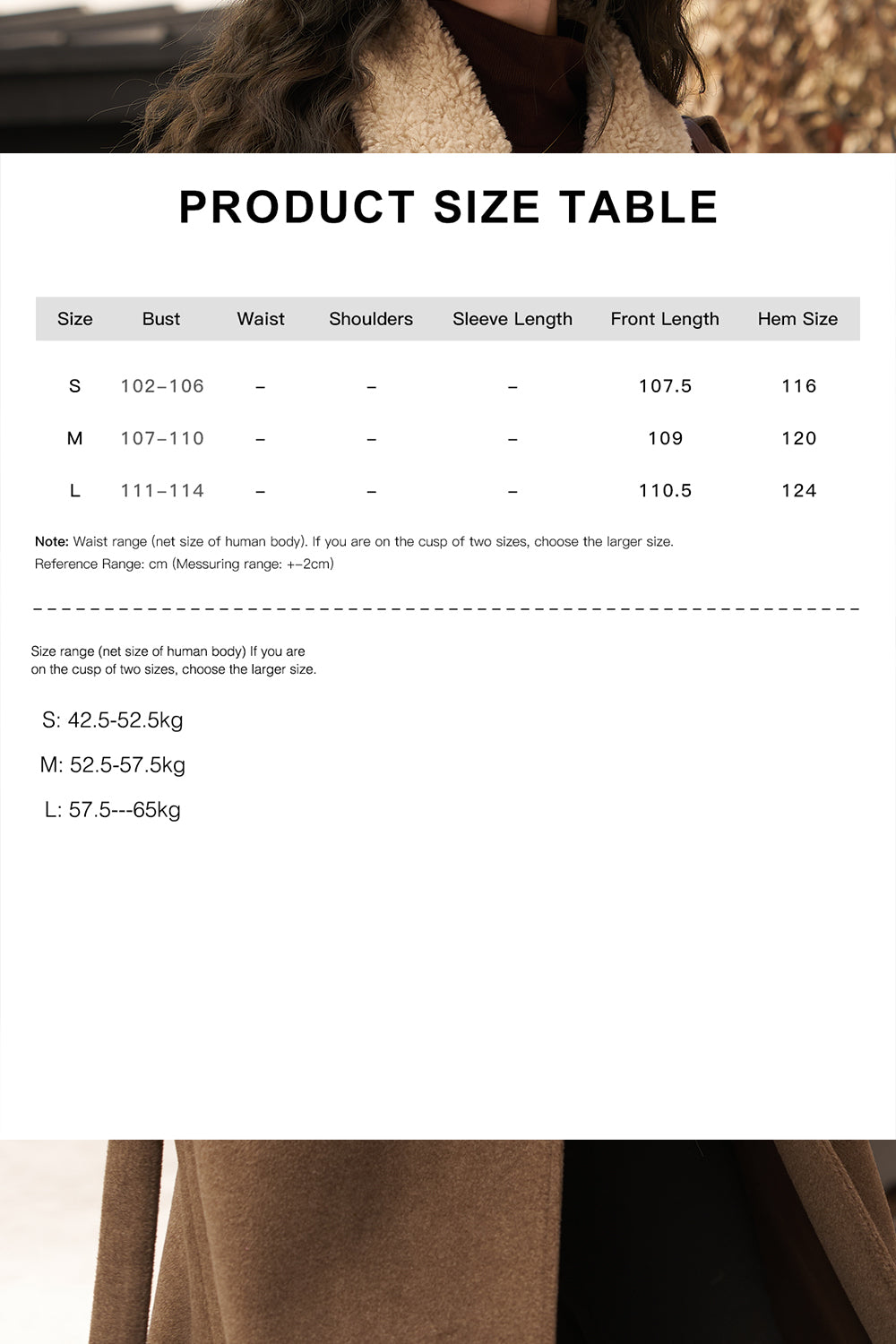 Mantel Wol untuk Wanita