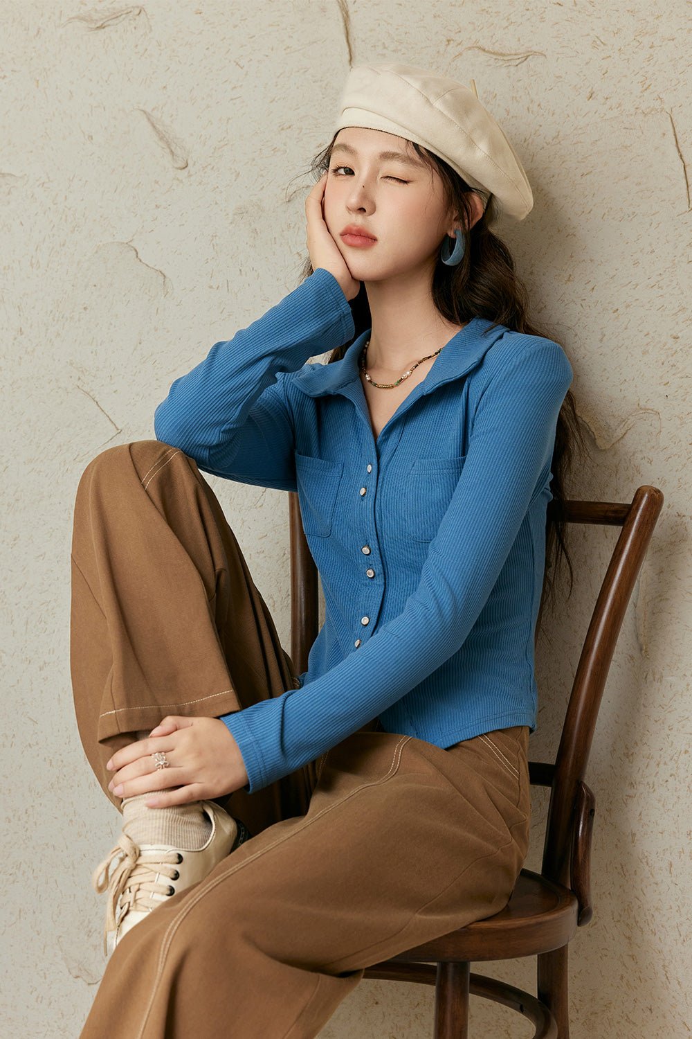 เสื้อยืดแขนยาวสำหรับผู้หญิง