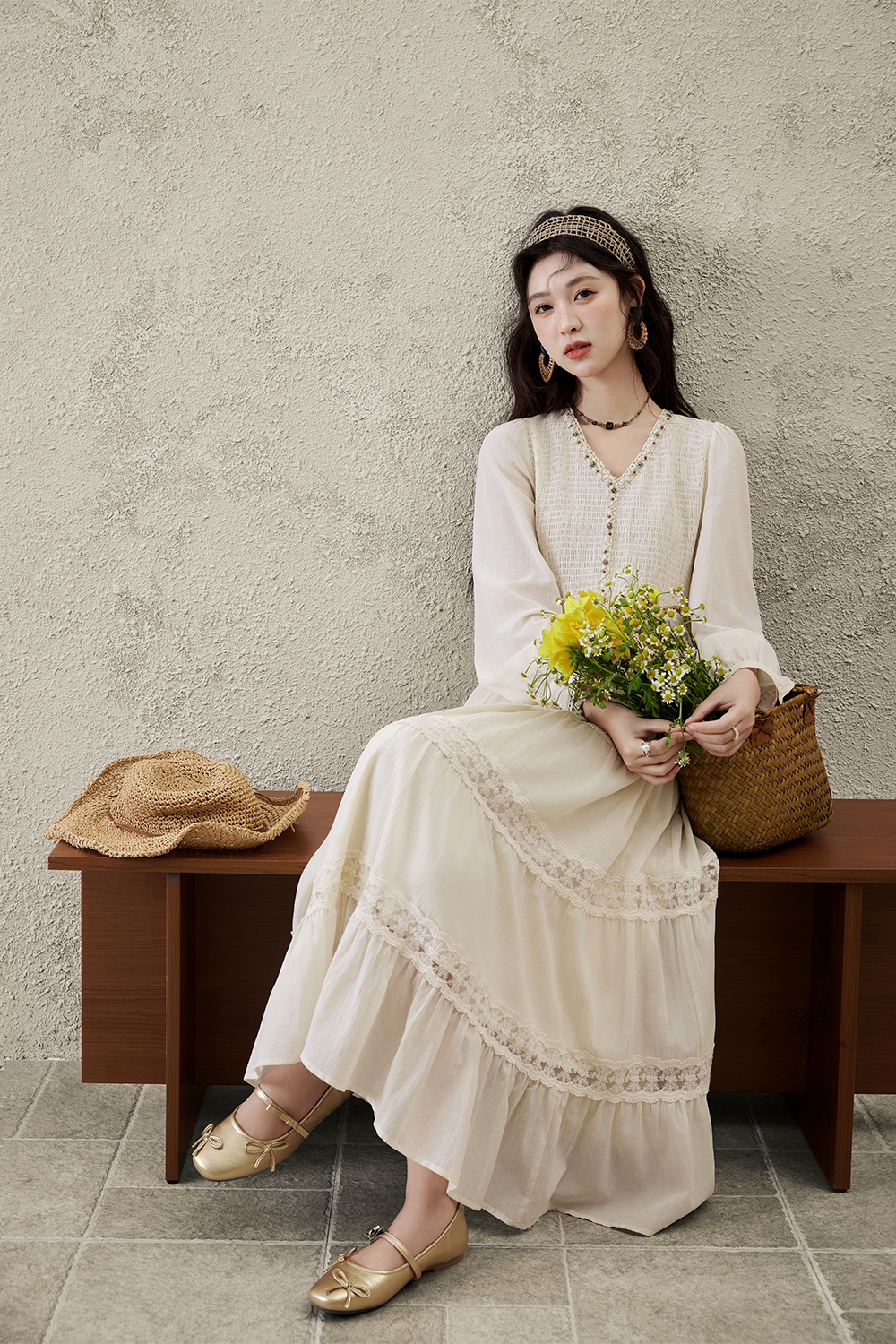A-line Maxi Dress for Women