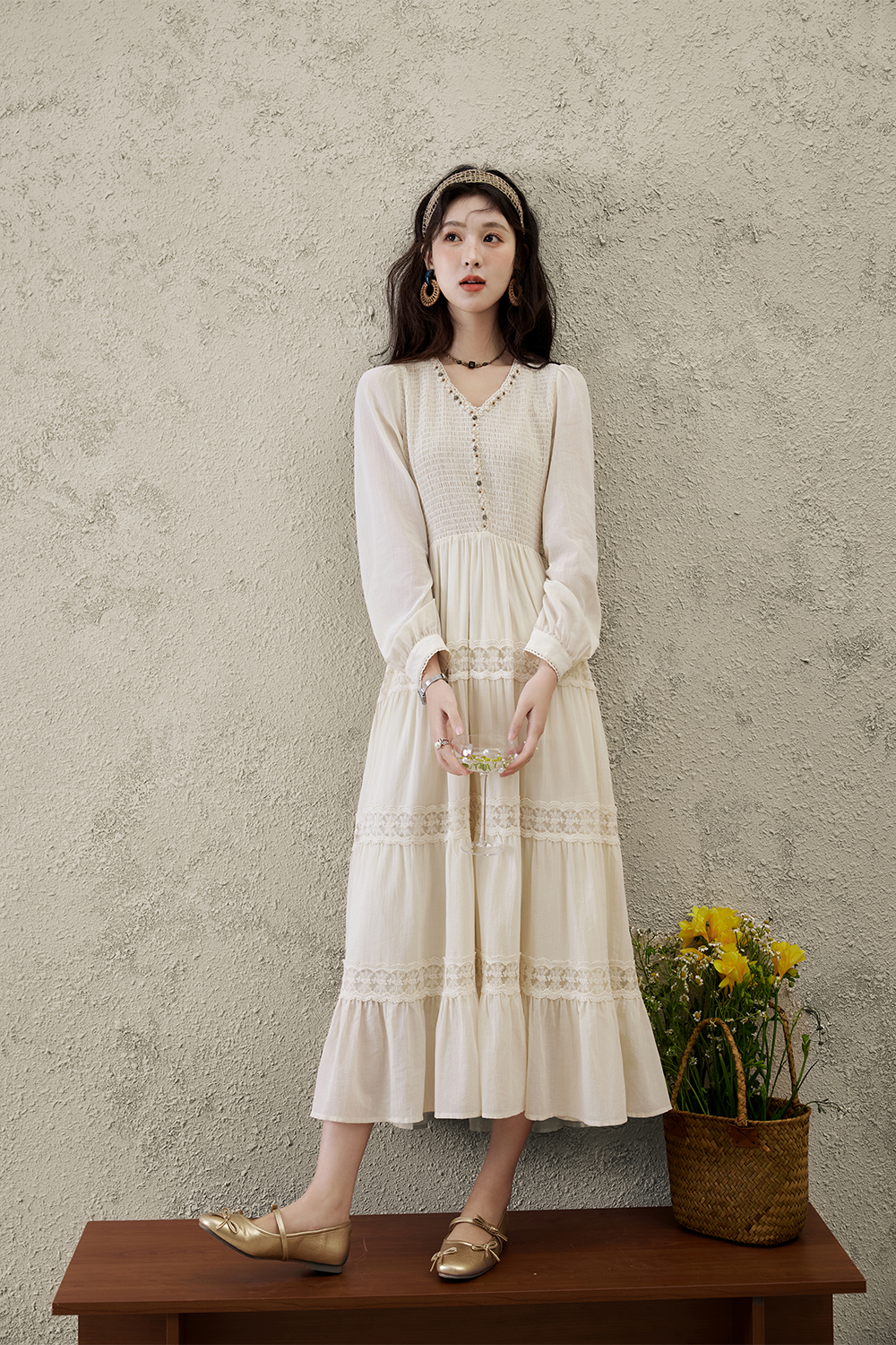 A-line Maxi Dress for Women