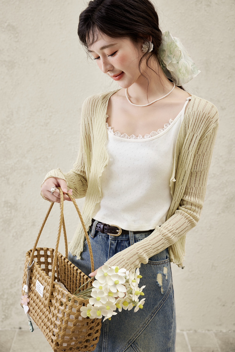 Áo len cardigan cho nữ