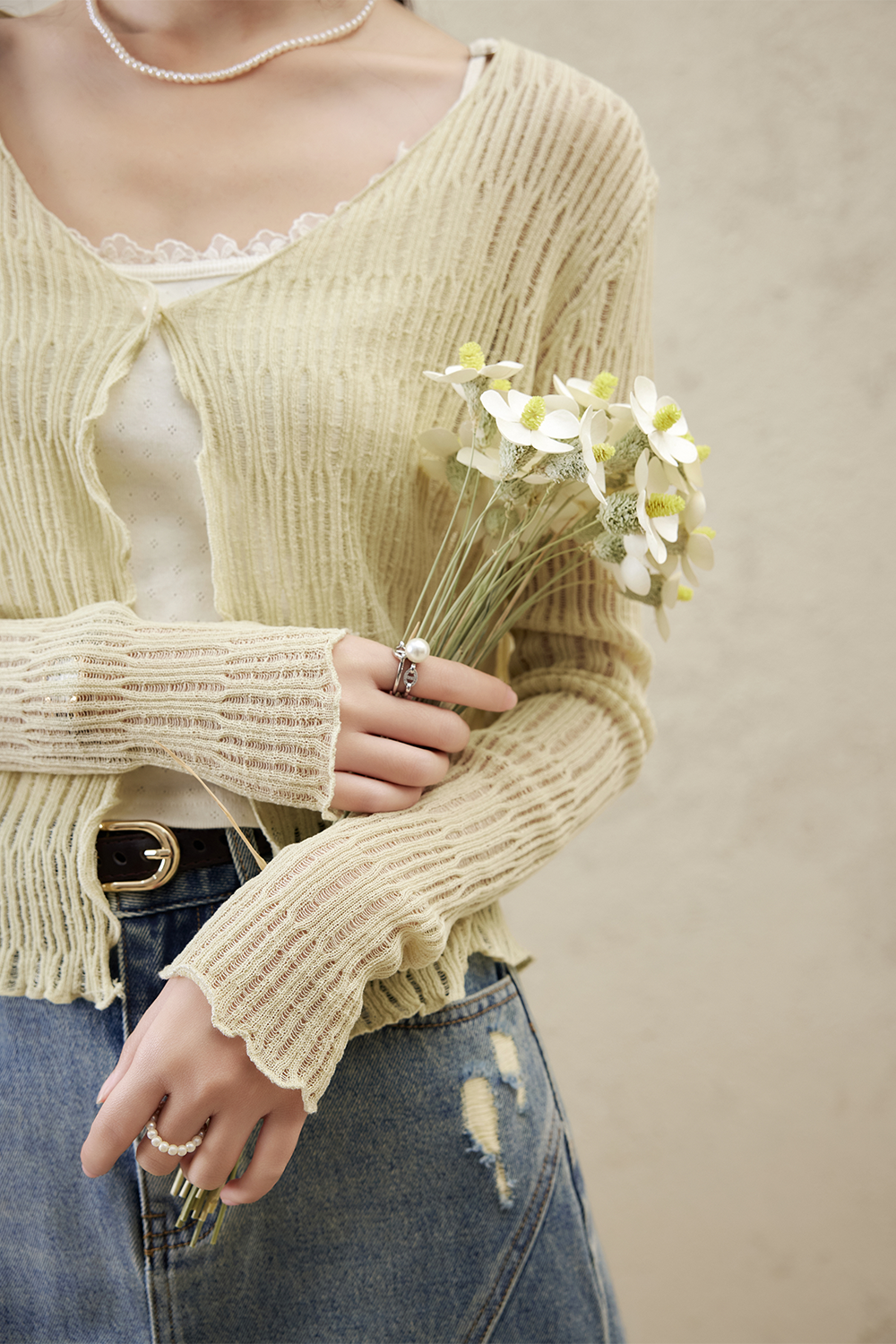 Áo len cardigan cho nữ