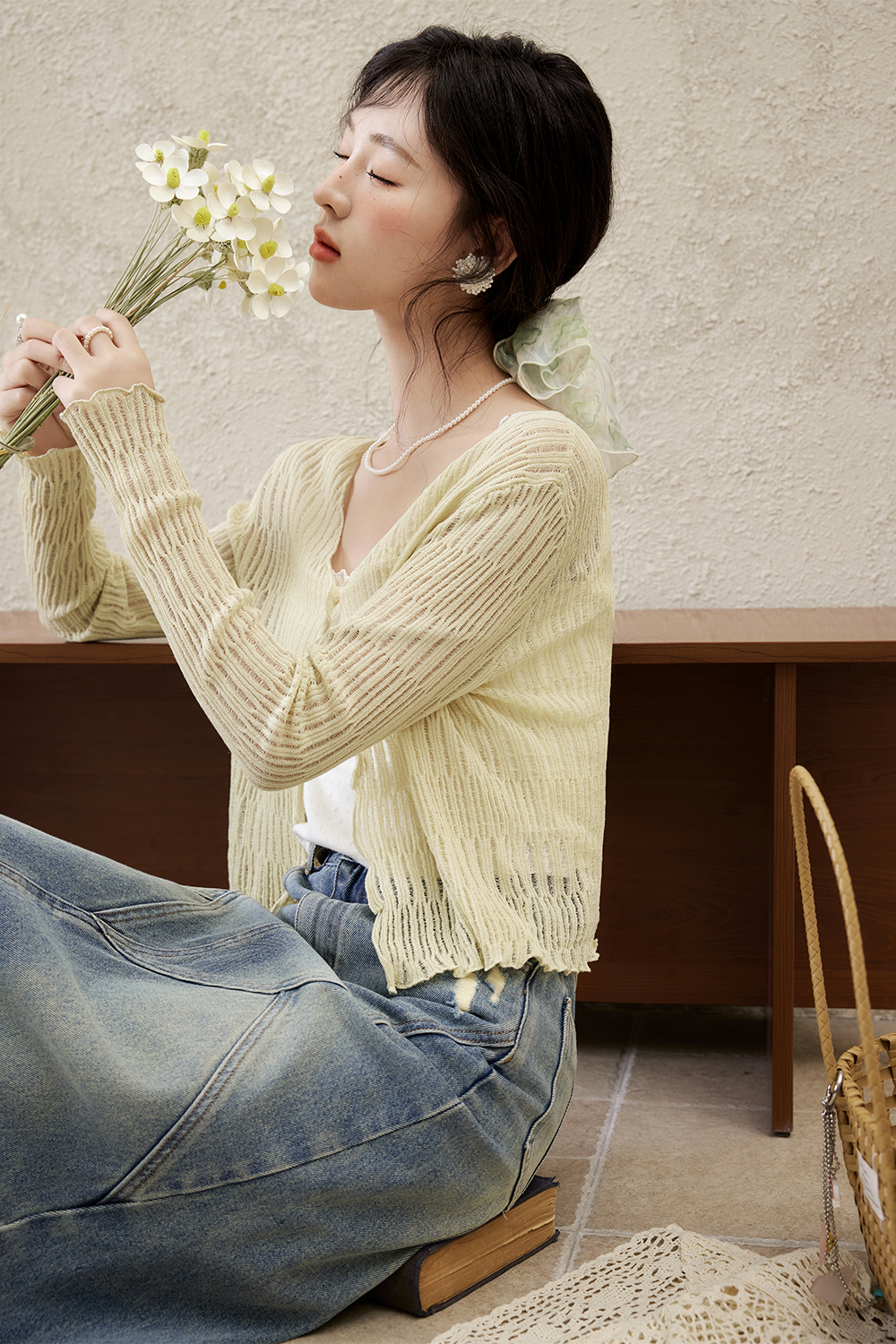Áo len cardigan cho nữ