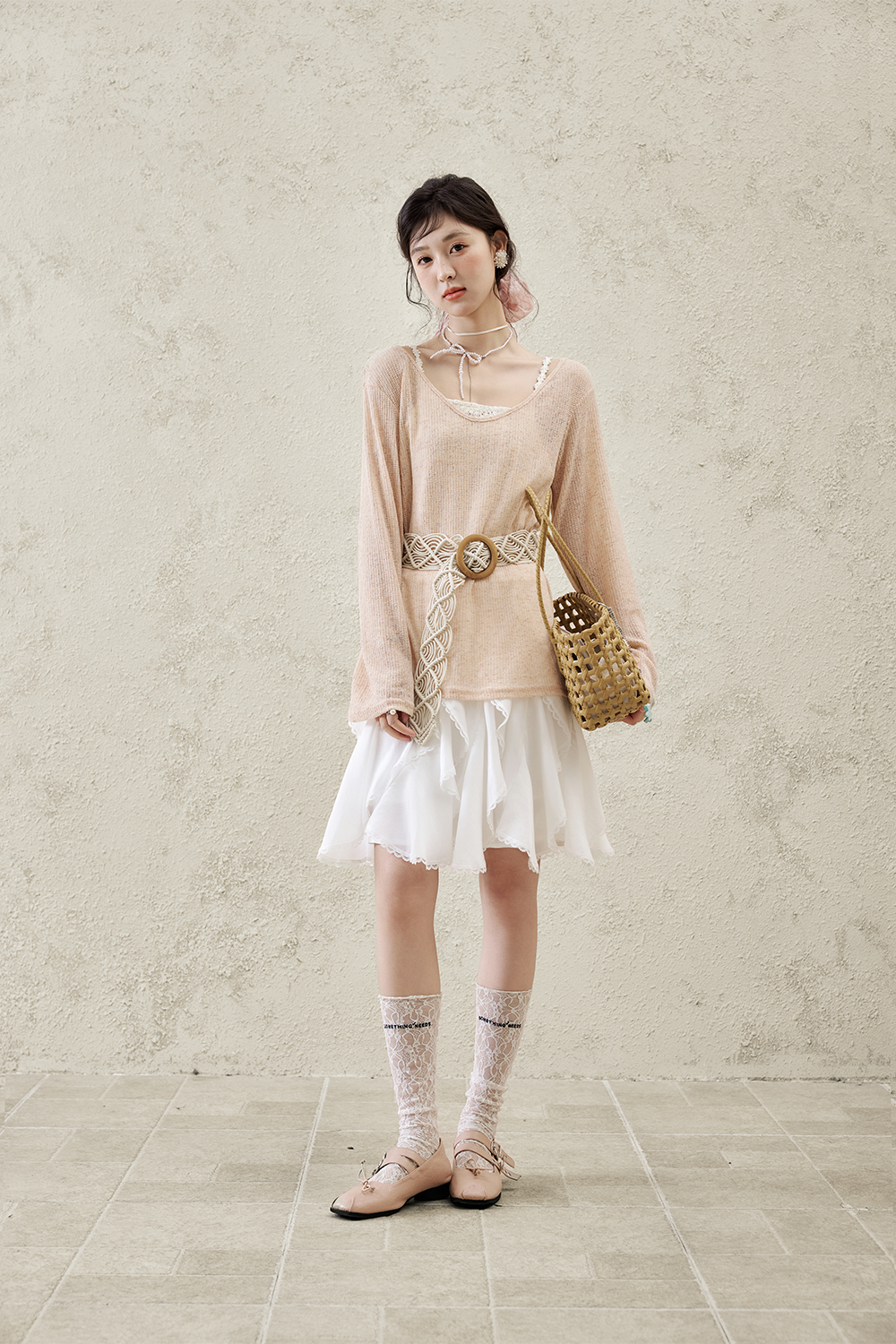 여성용 니트 셔츠