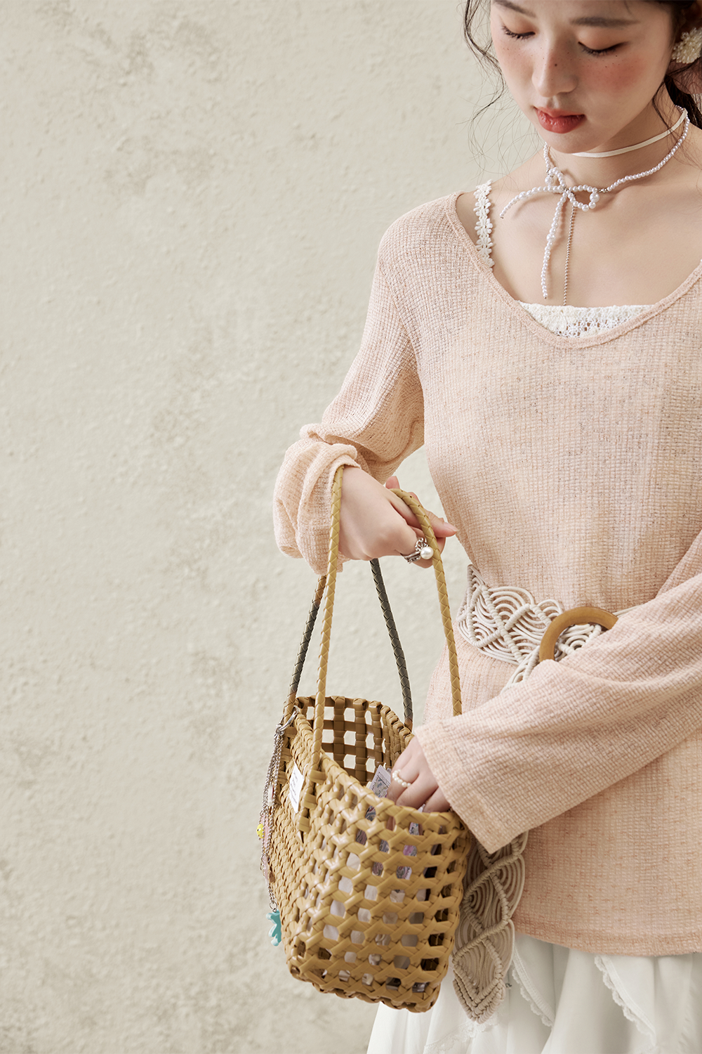 여성용 니트 셔츠