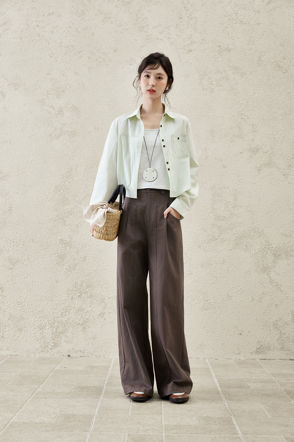 Shirts+ Suspenders Set for Women