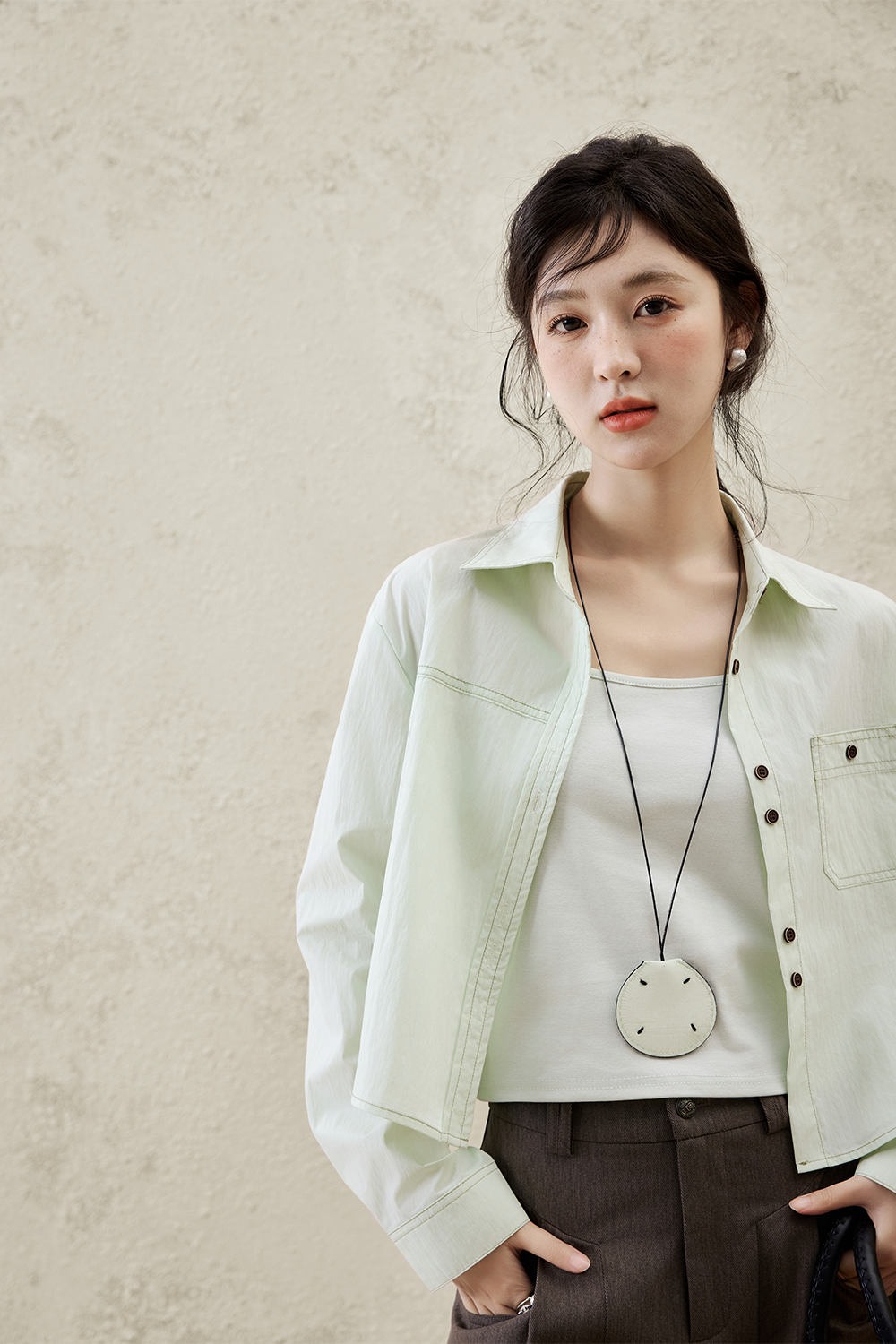 Shirts+ Suspenders Set for Women