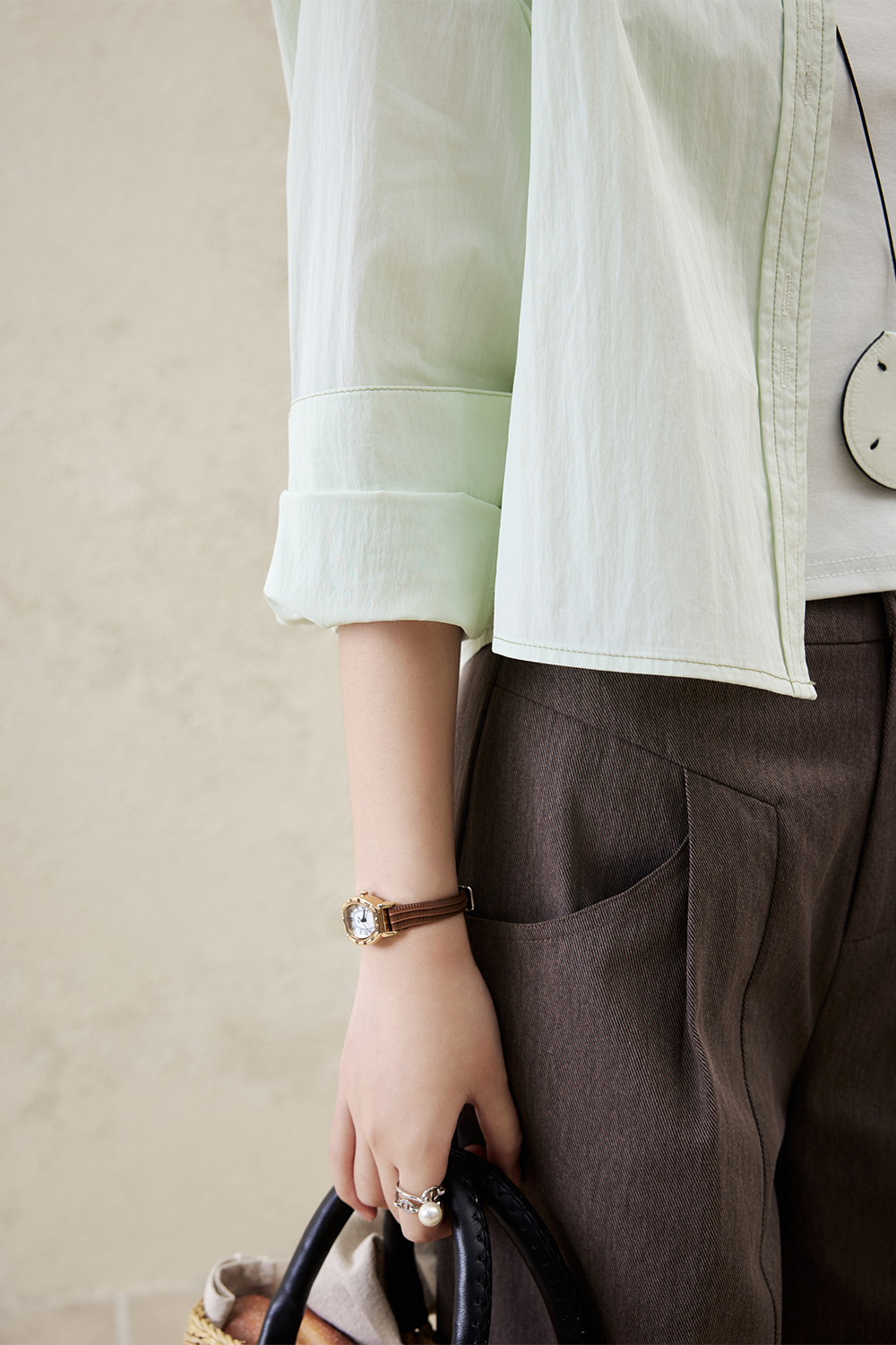 Shirts+ Suspenders Set for Women
