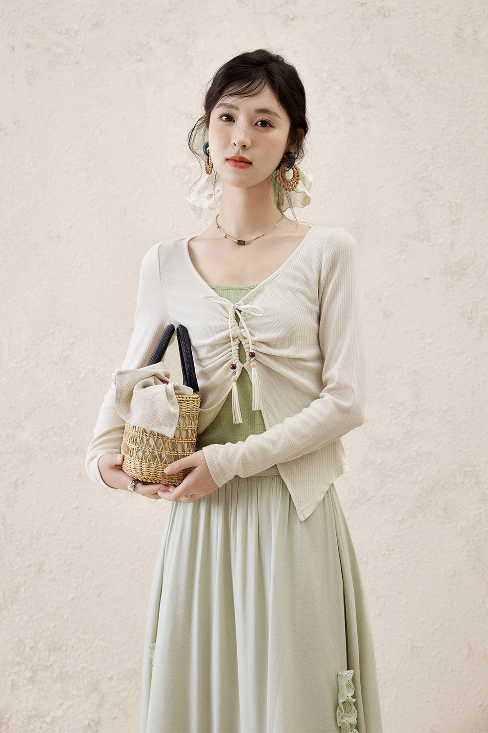 여성용 니트 셔츠