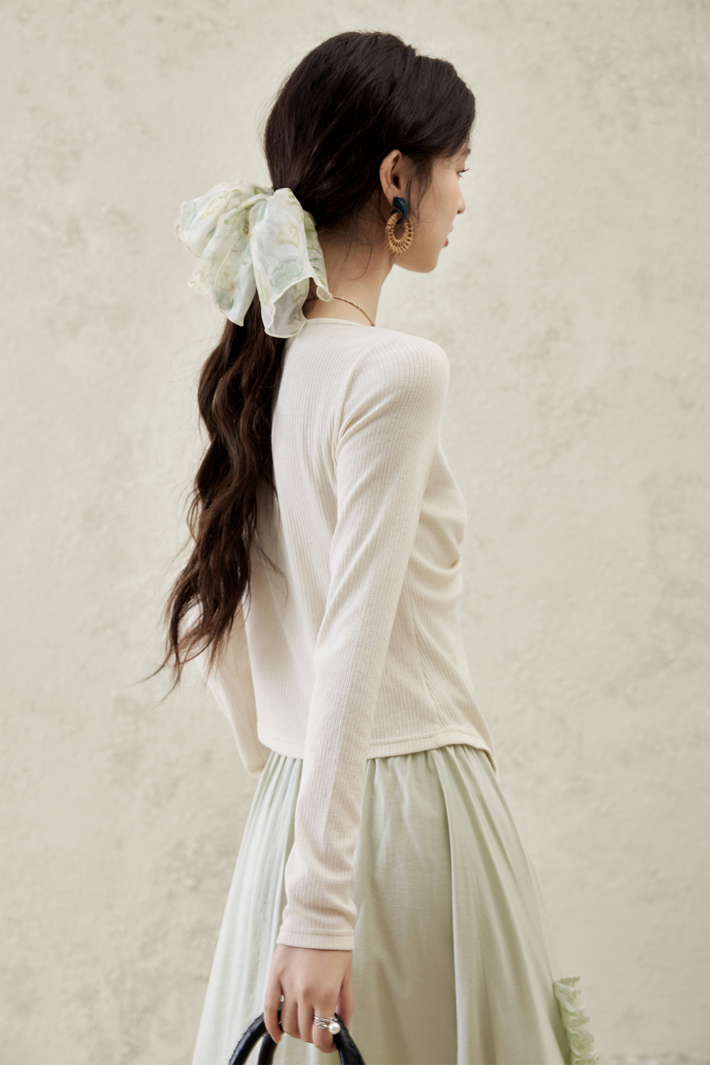 여성용 니트 셔츠