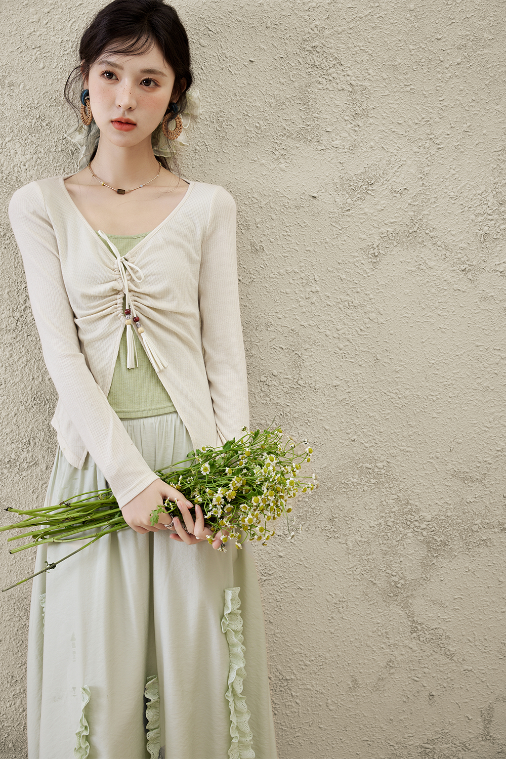 여성용 니트 셔츠