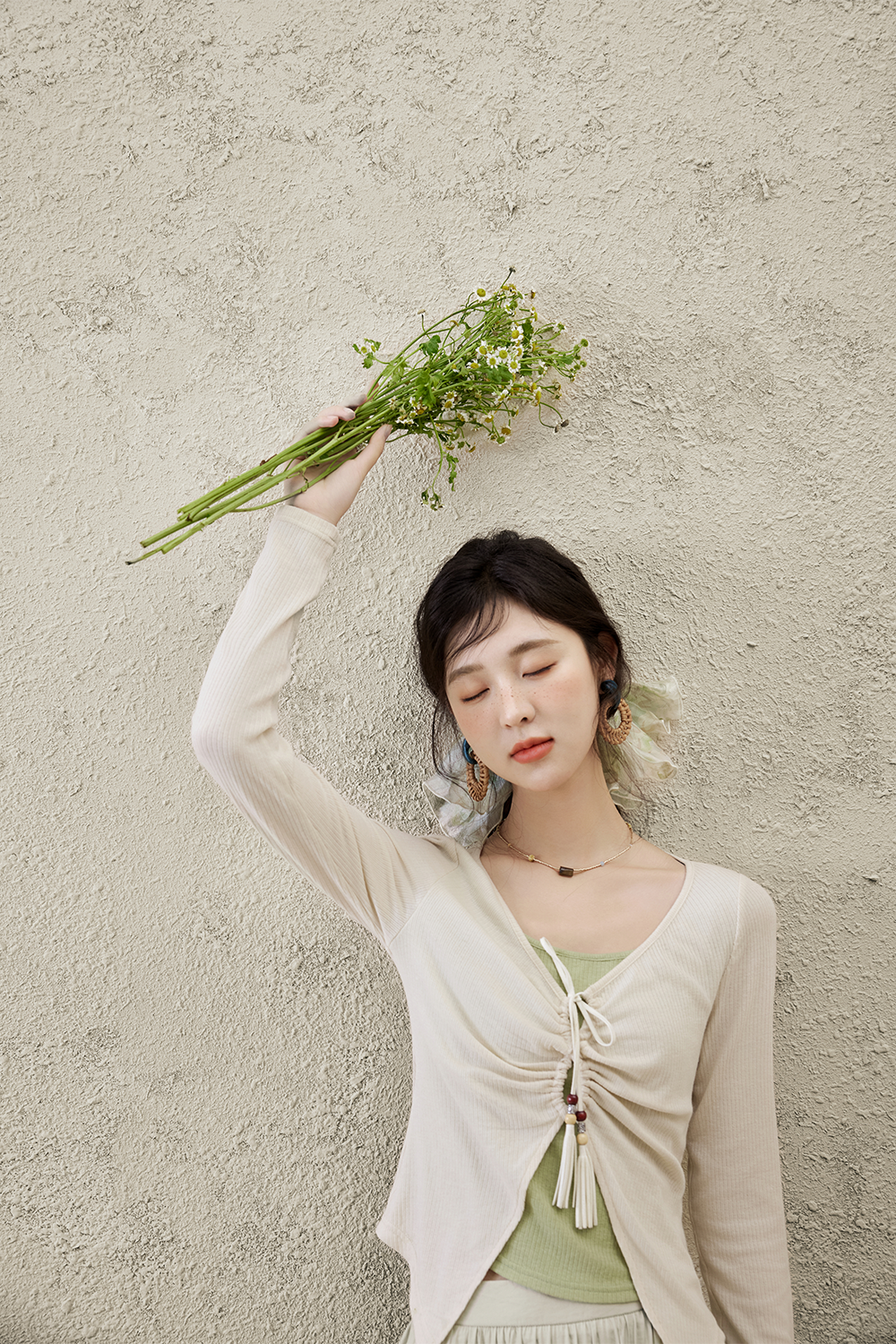 여성용 니트 셔츠