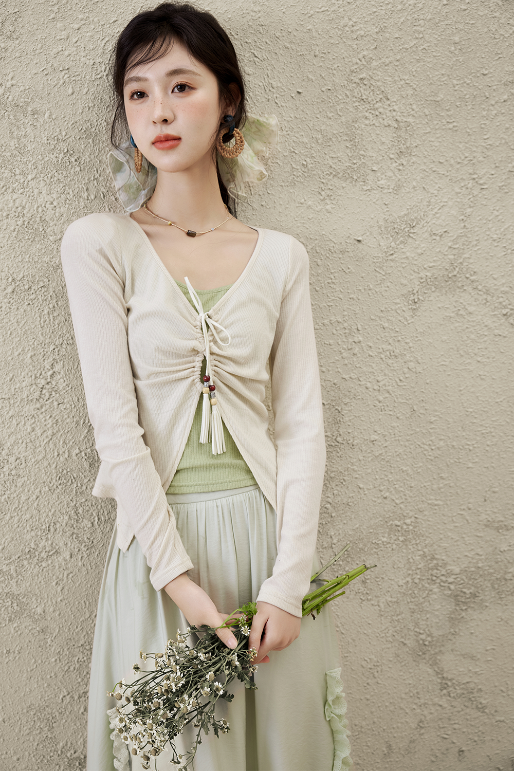 여성용 니트 셔츠