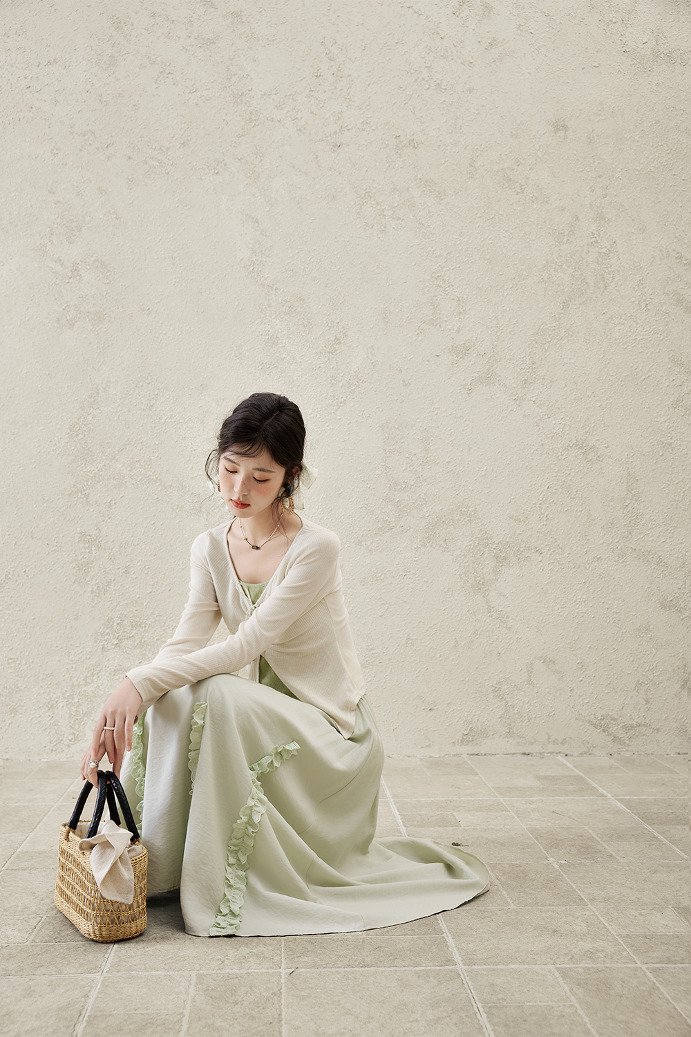 여성용 니트 셔츠