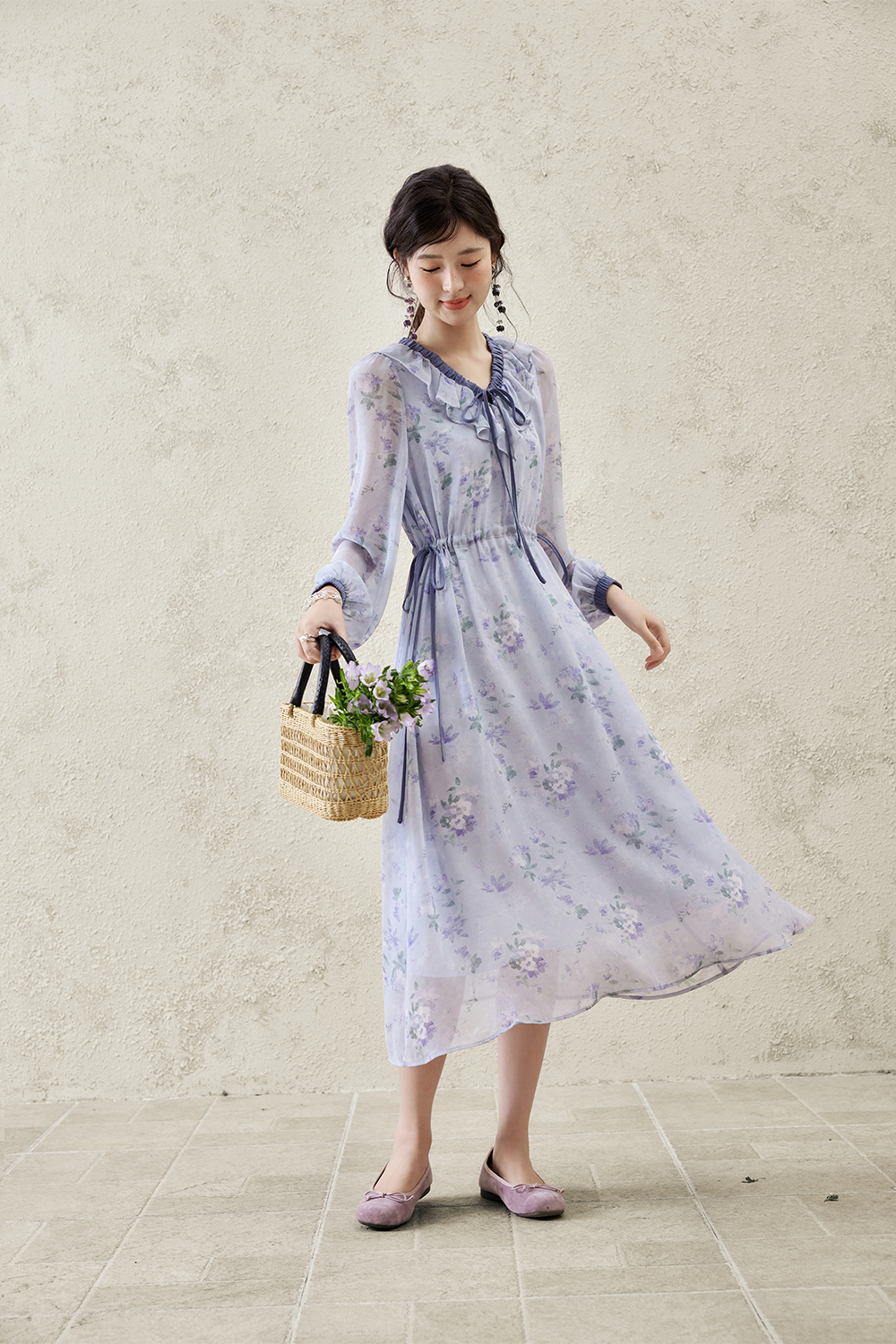 女性のためのAラインマキシドレス