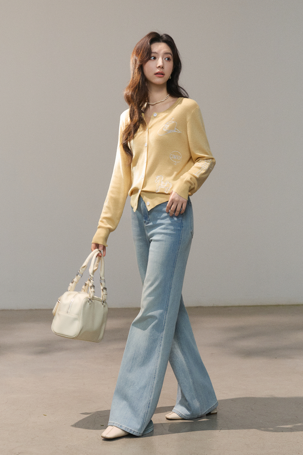 กางเกงยีนส์เดนิมสำหรับผู้หญิง