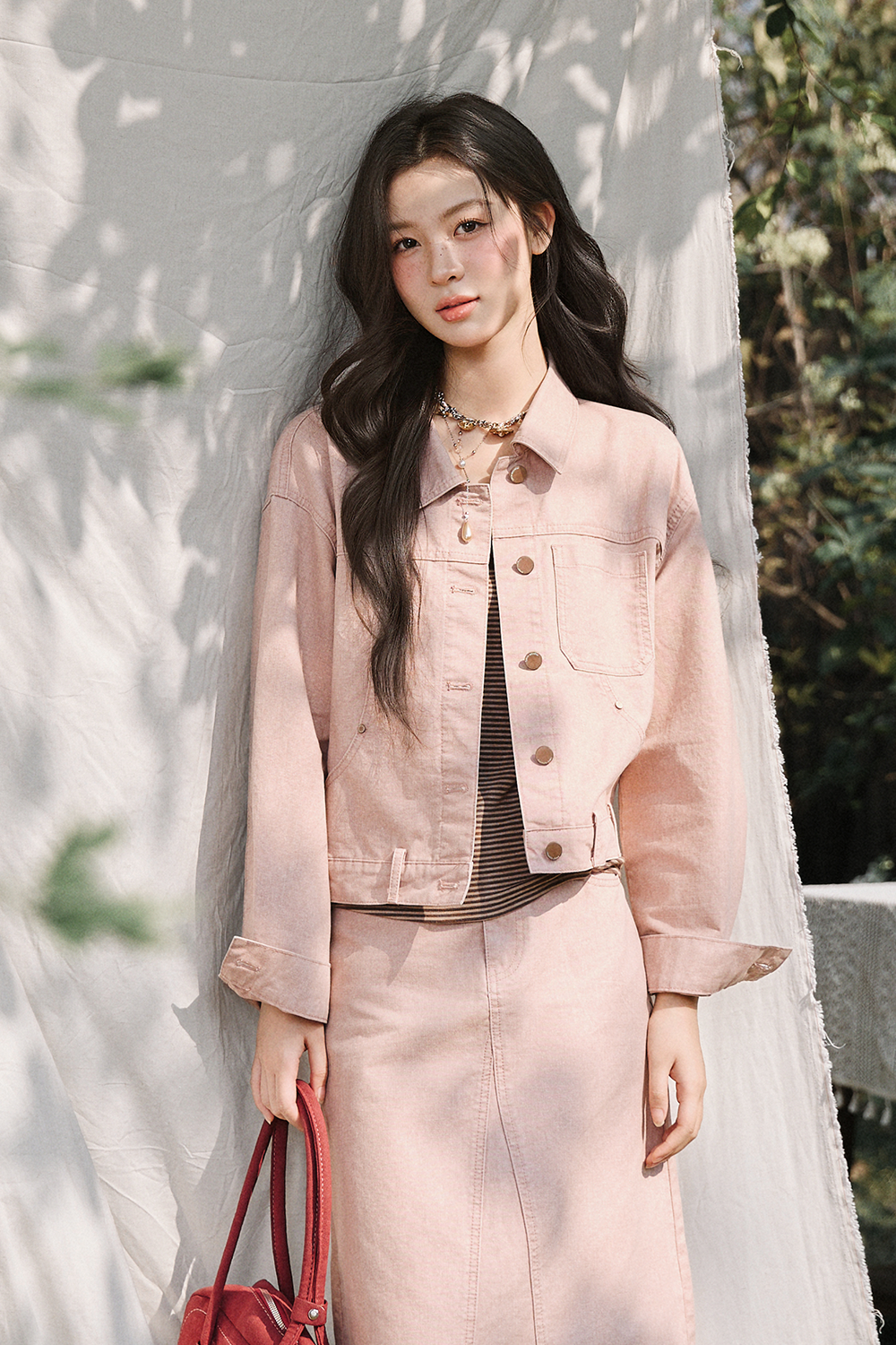 Camisole + Coat + Skirt Sold Separately