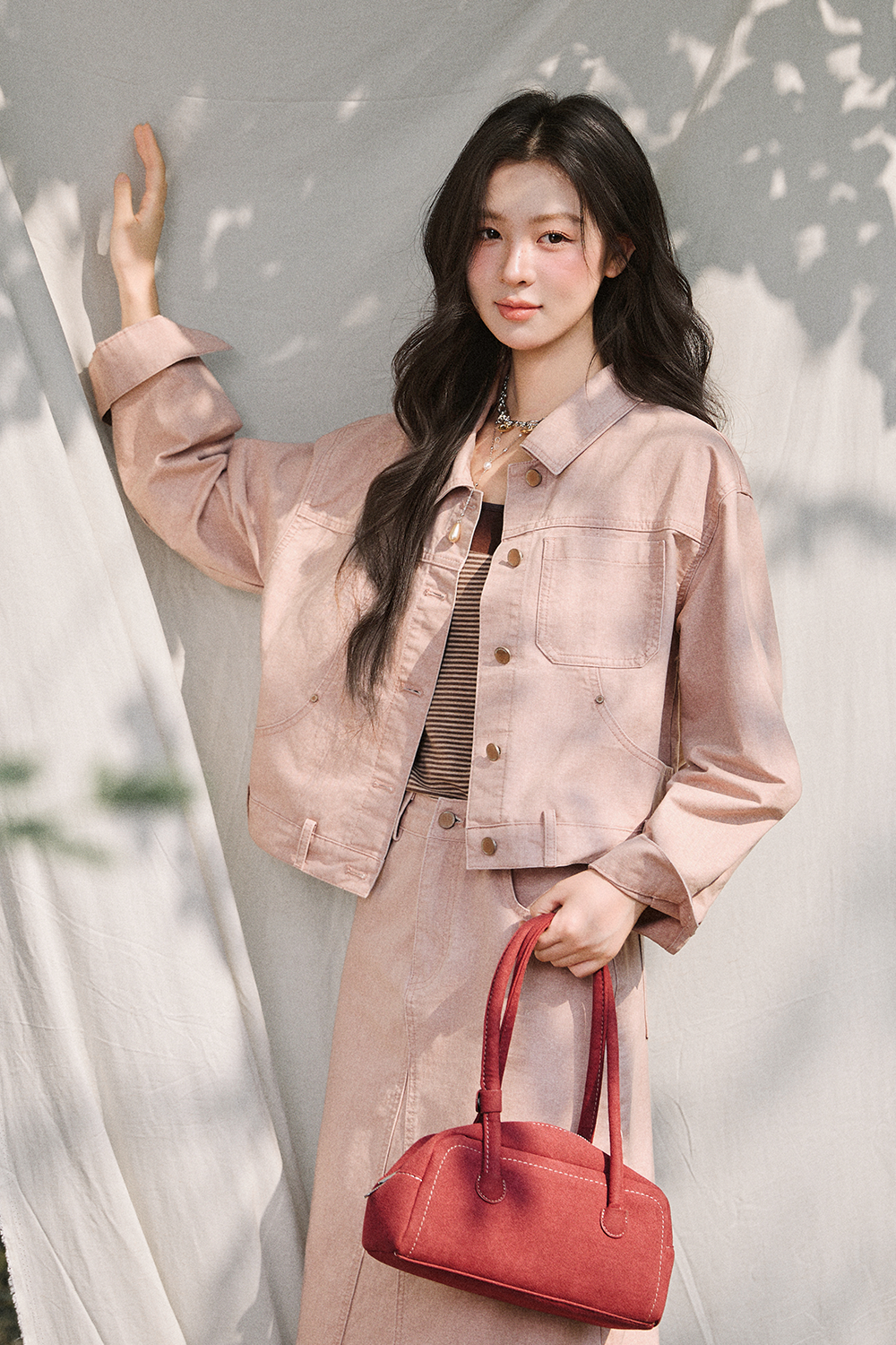 Camisole + Coat + Skirt Sold Separately