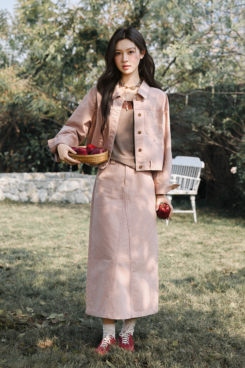 キャミソール+コート+スカートは別売りです