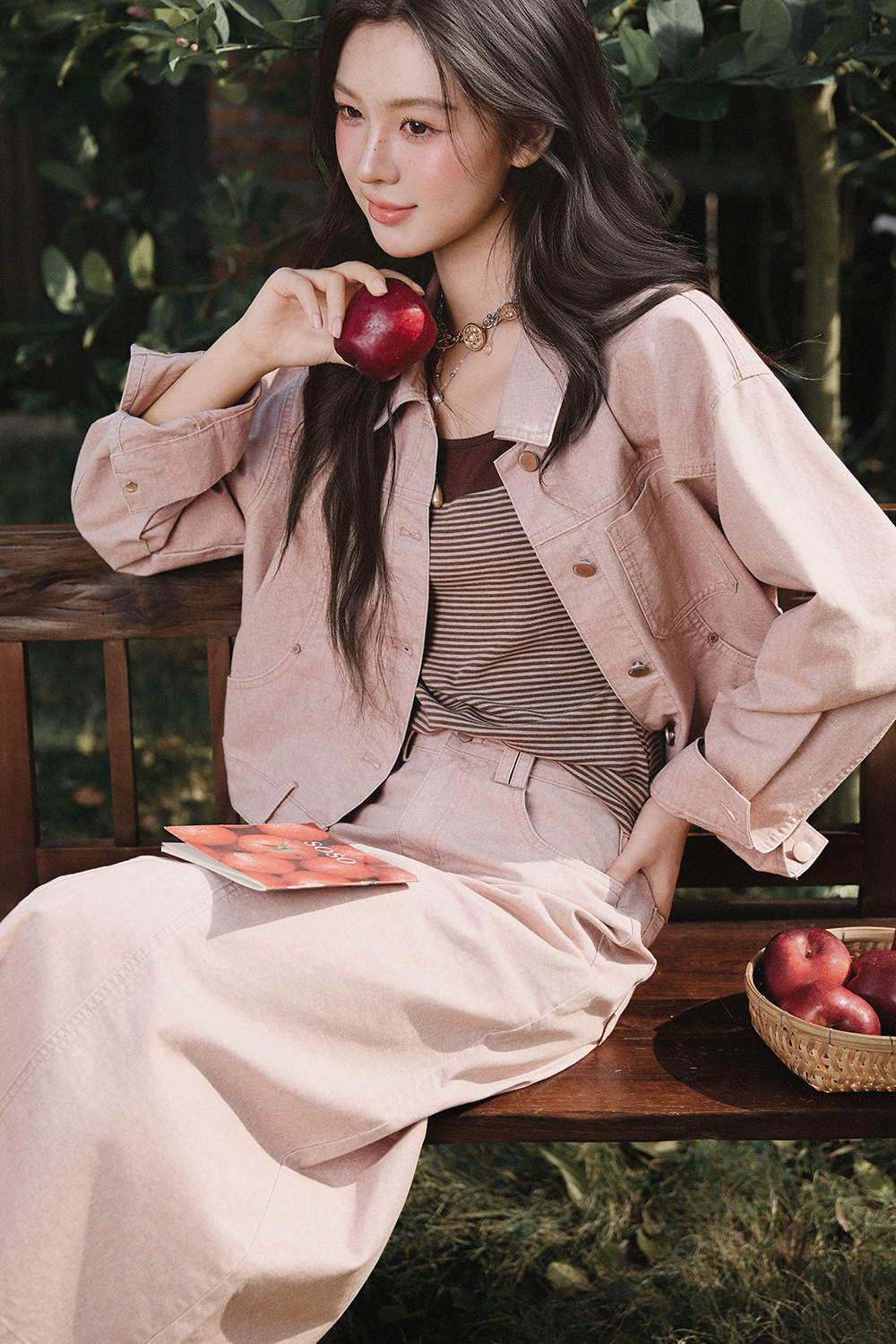 キャミソール+コート+スカートは別売りです