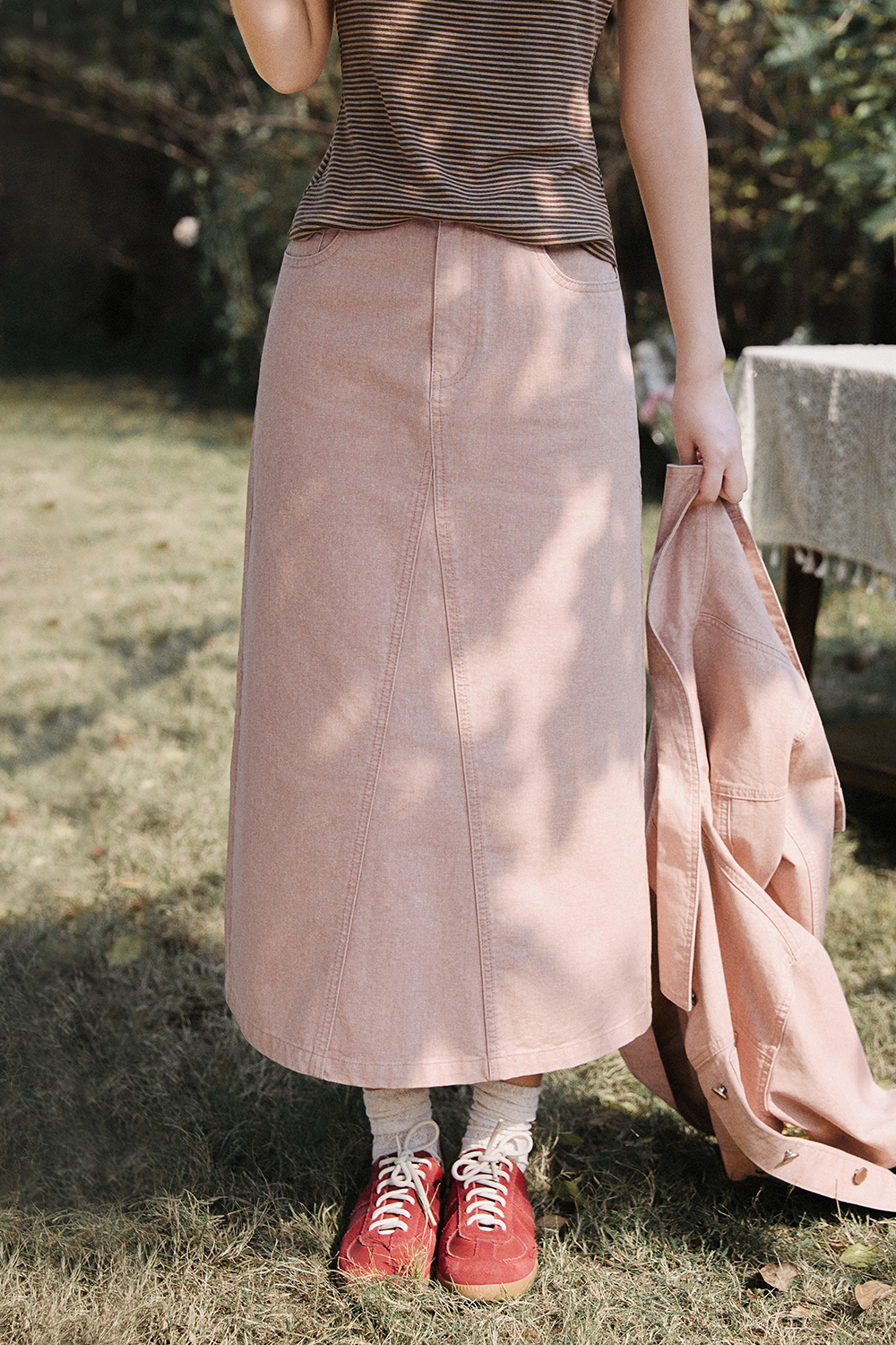 キャミソール+コート+スカートは別売りです