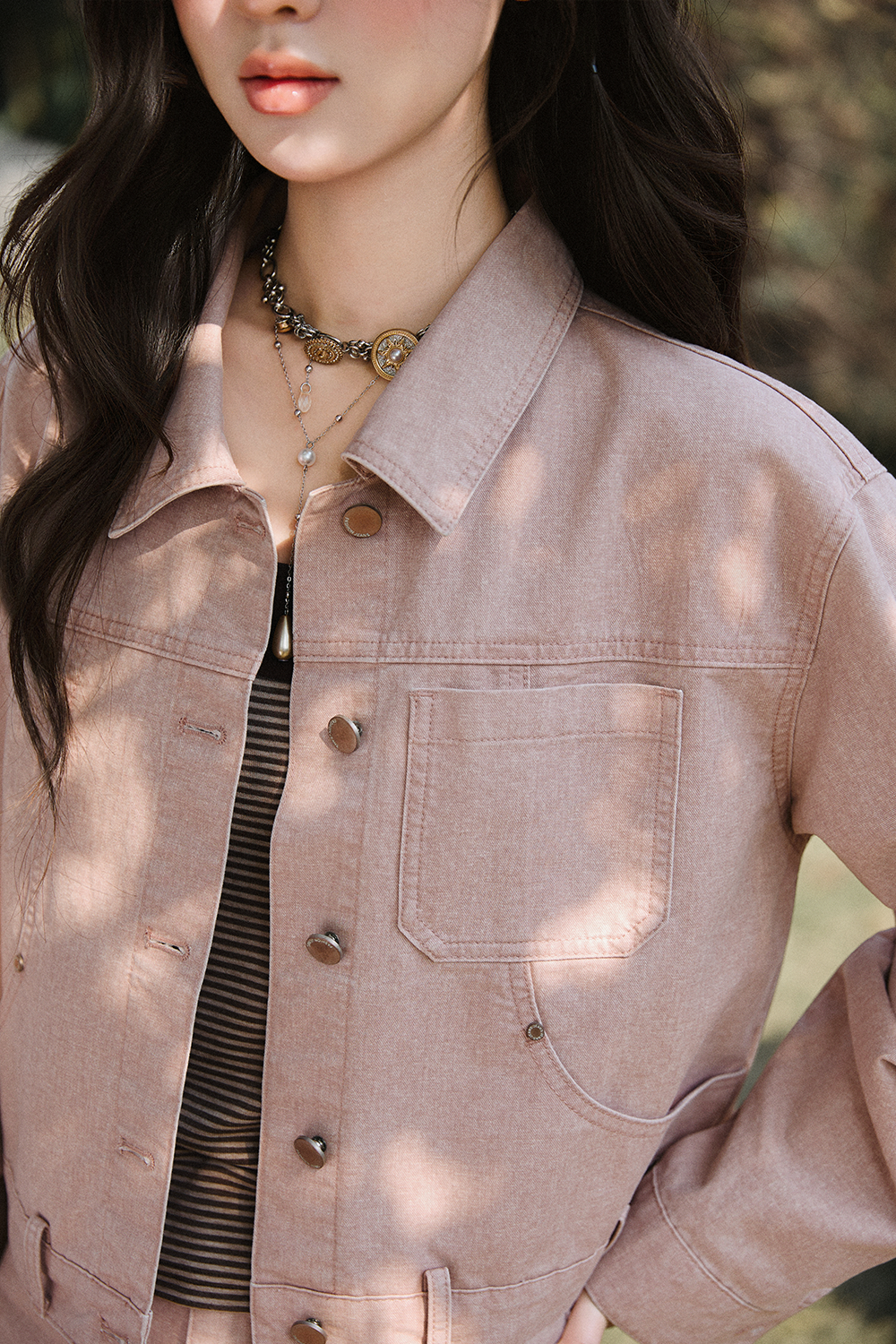 キャミソール+コート+スカートは別売りです